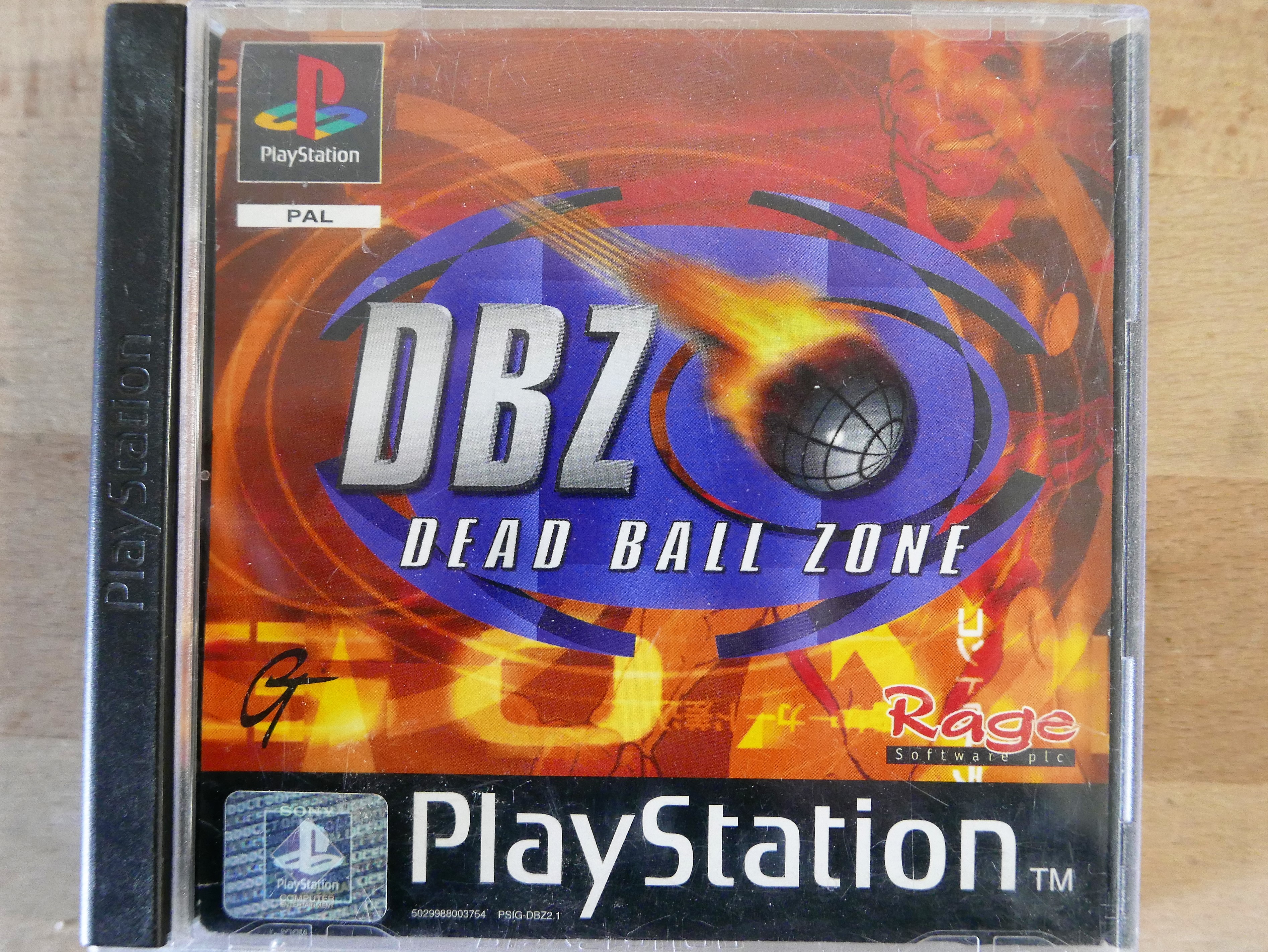 Playstation spel Dead Ball Zone 1997