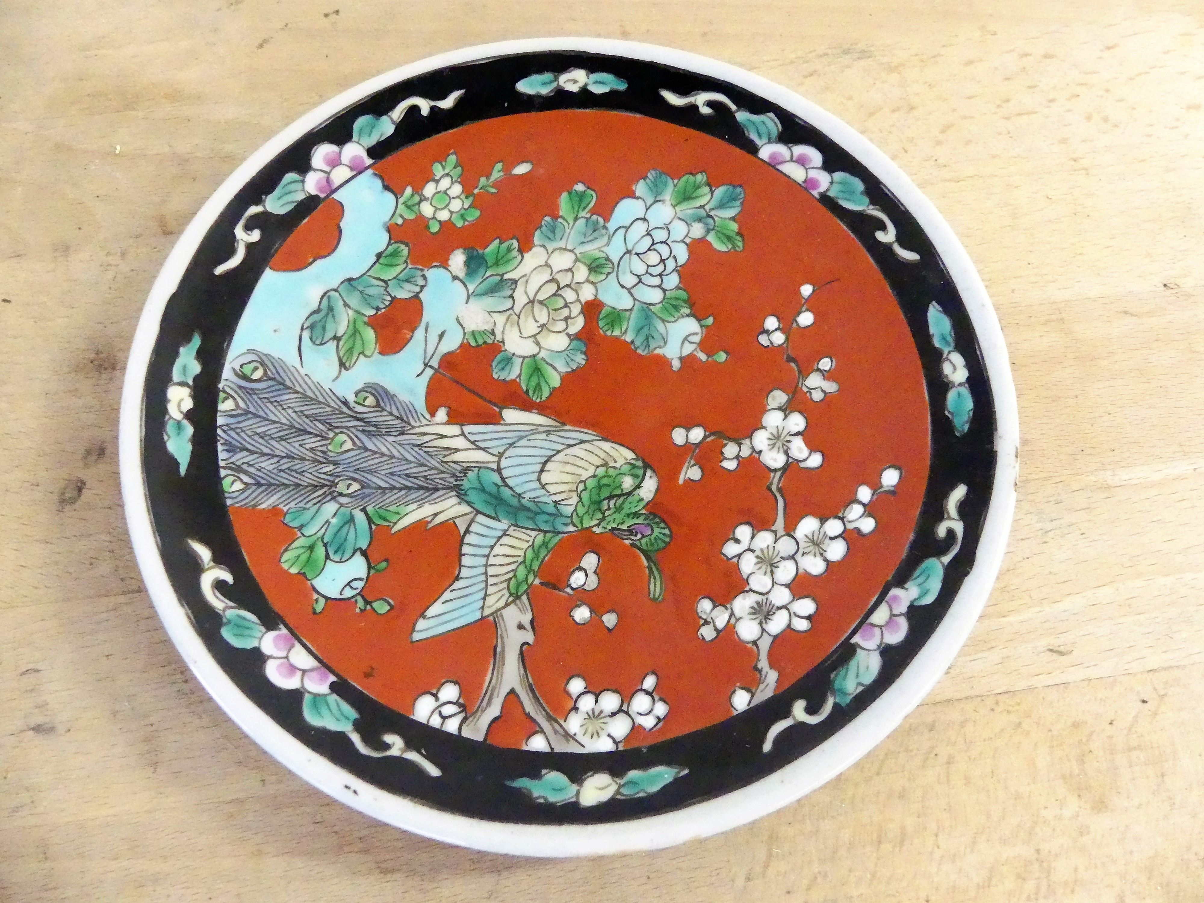 Handgeschilderd Japans bord  
