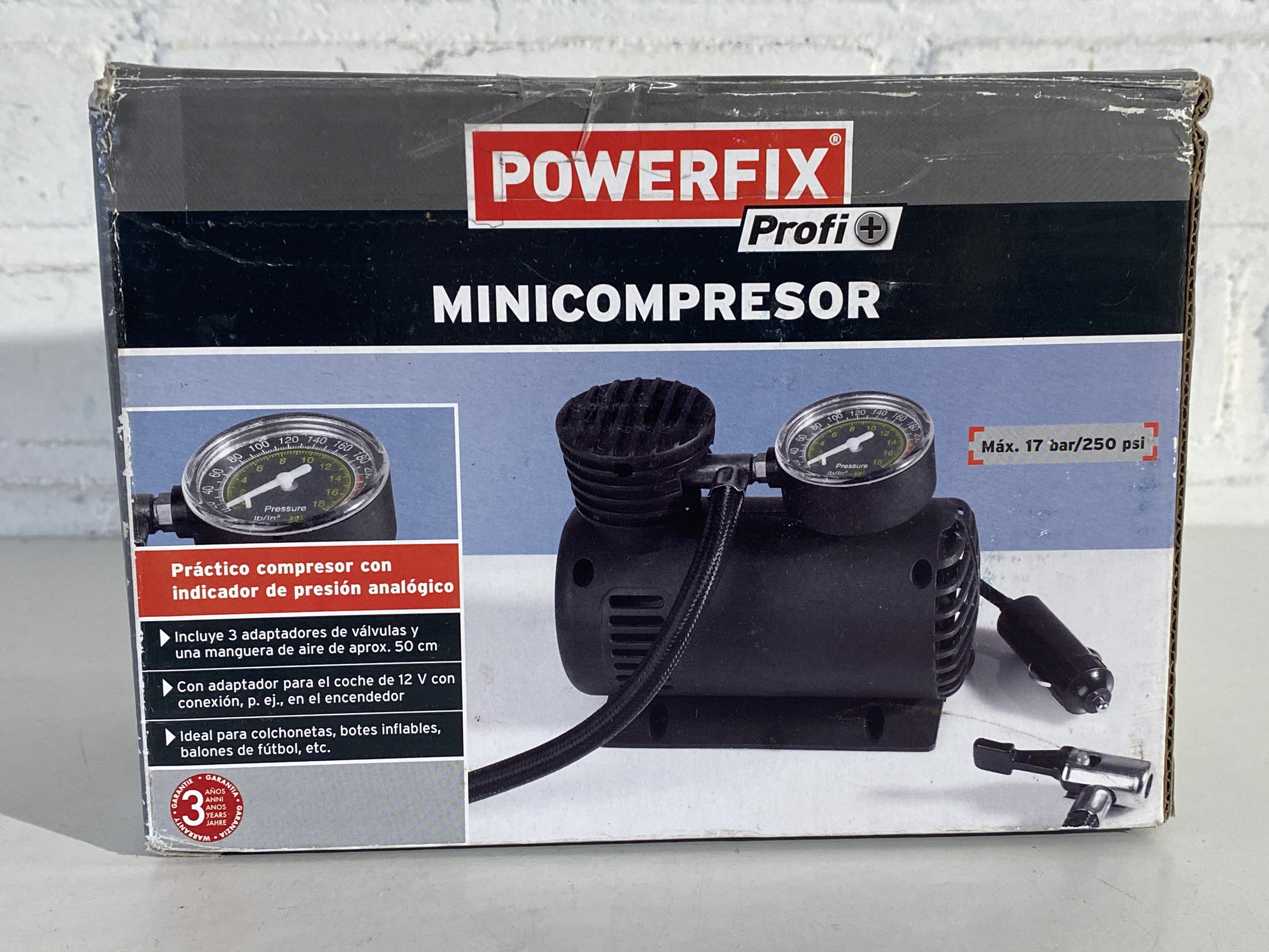 Powerfix minicompressor