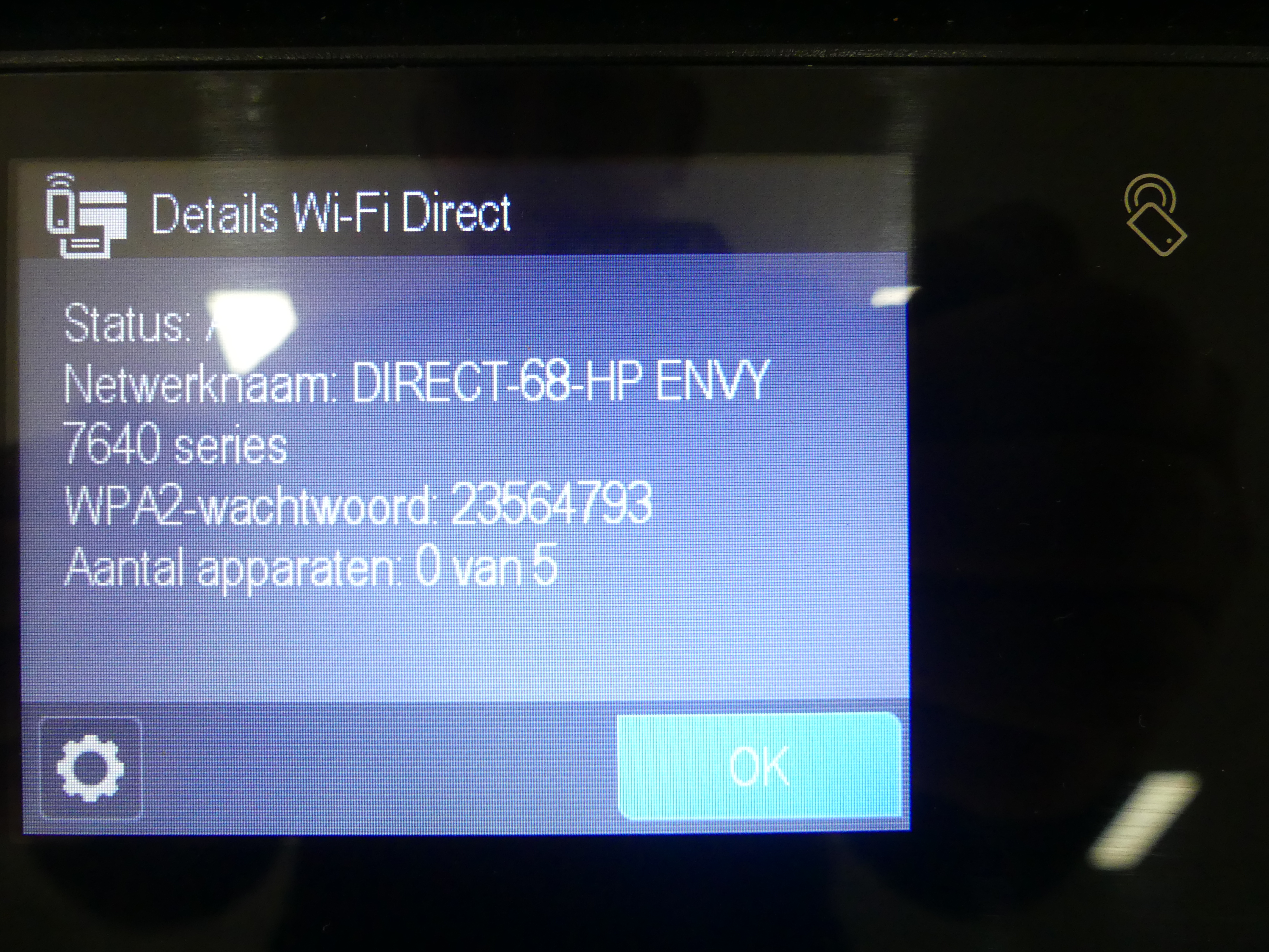 HP ENVY 7640  e-All-in-One printer