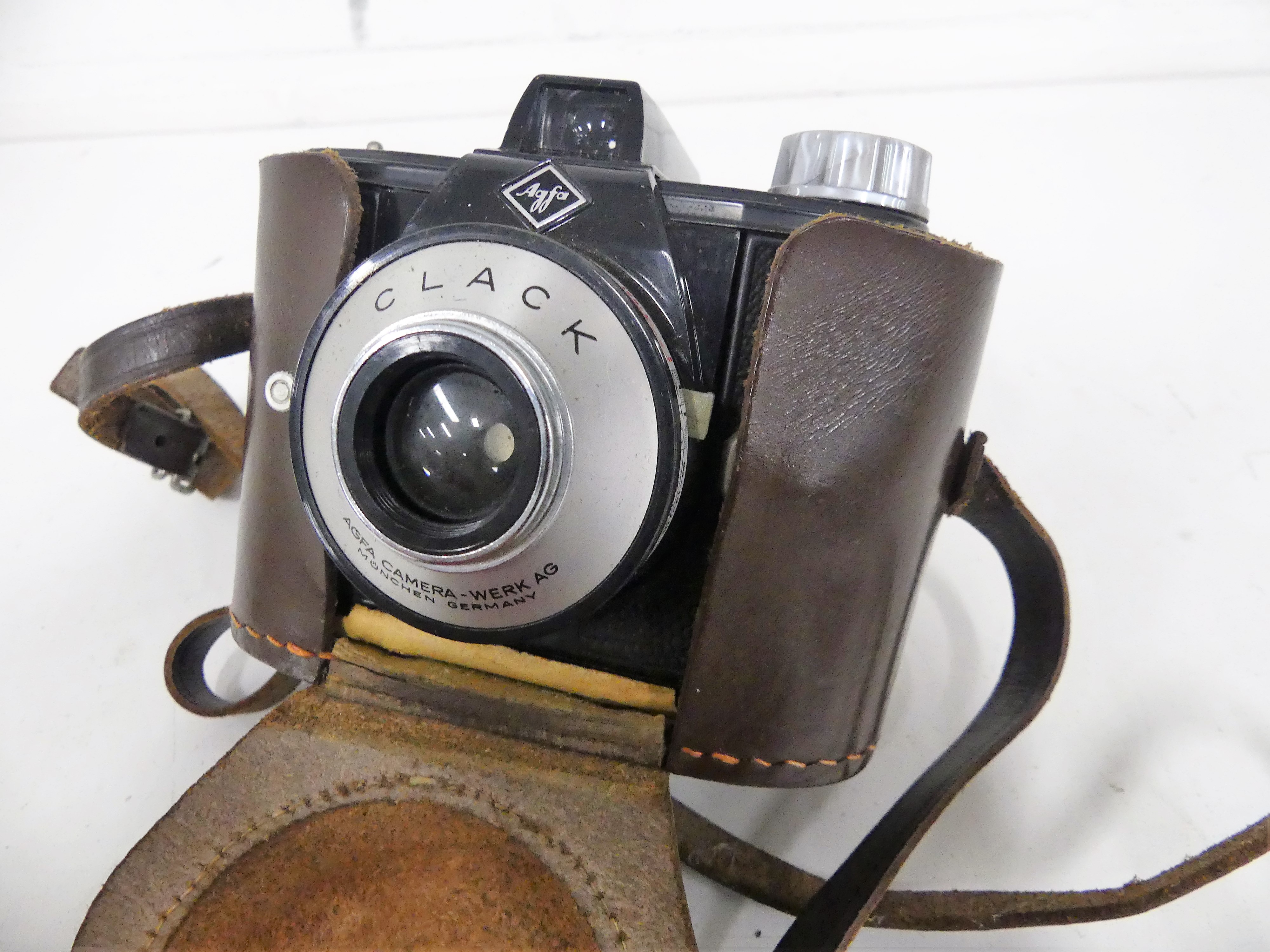 Agfa CLACK Camera '1954-60' 6X9CM OP 120 Rolfilm