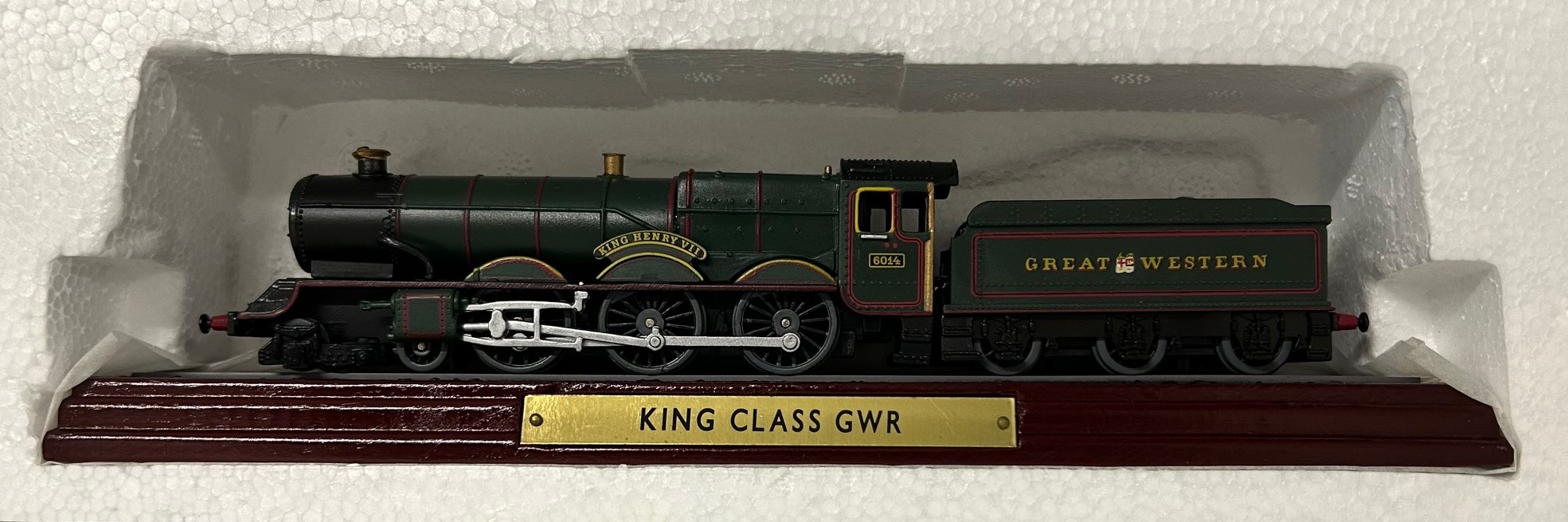 Modeltrein Atlas Editions 18cm Long Locomotive - GWR 6014 King Class