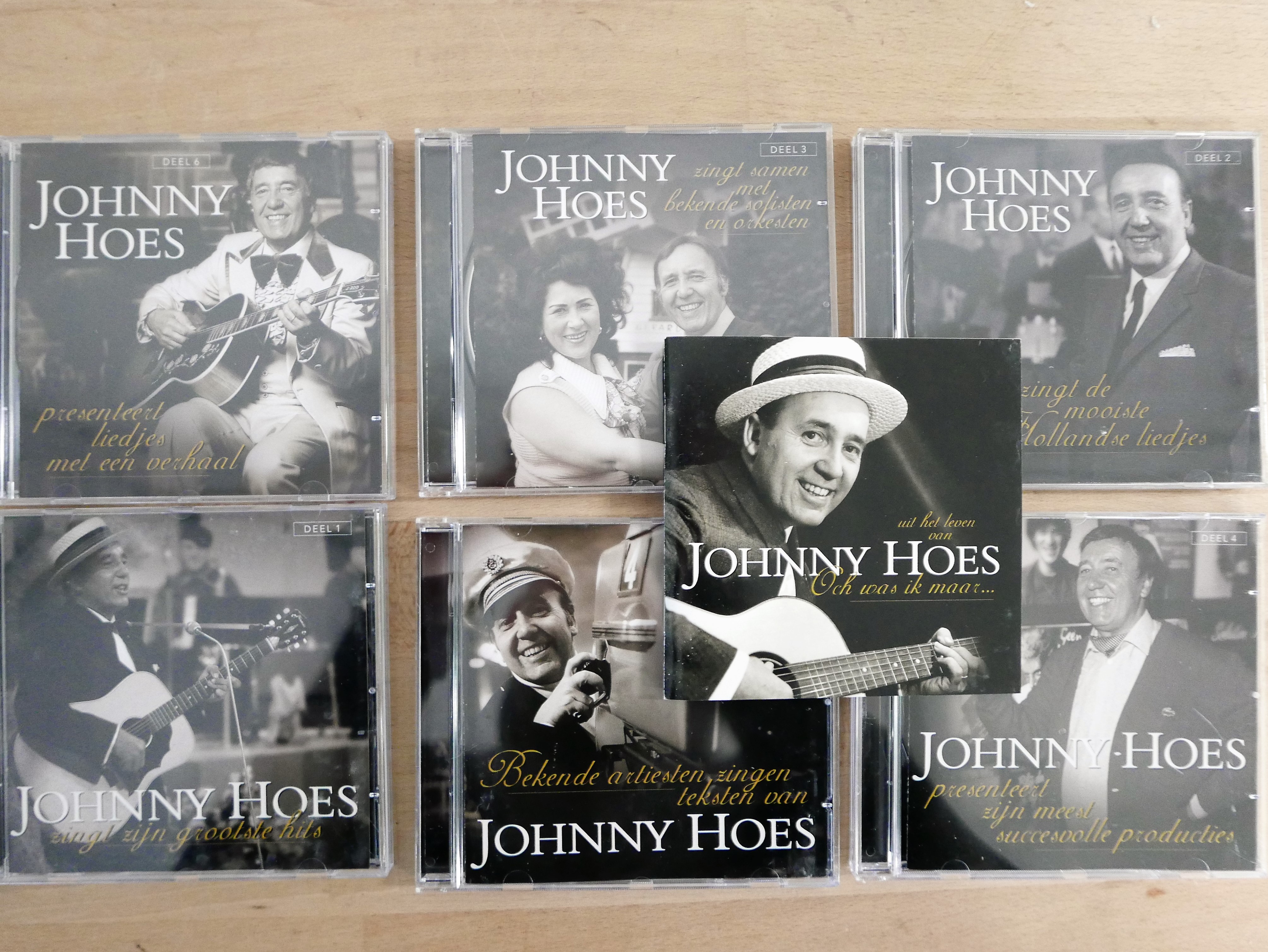 Johhny Hoes CD verzamelbox met 6 cd's 