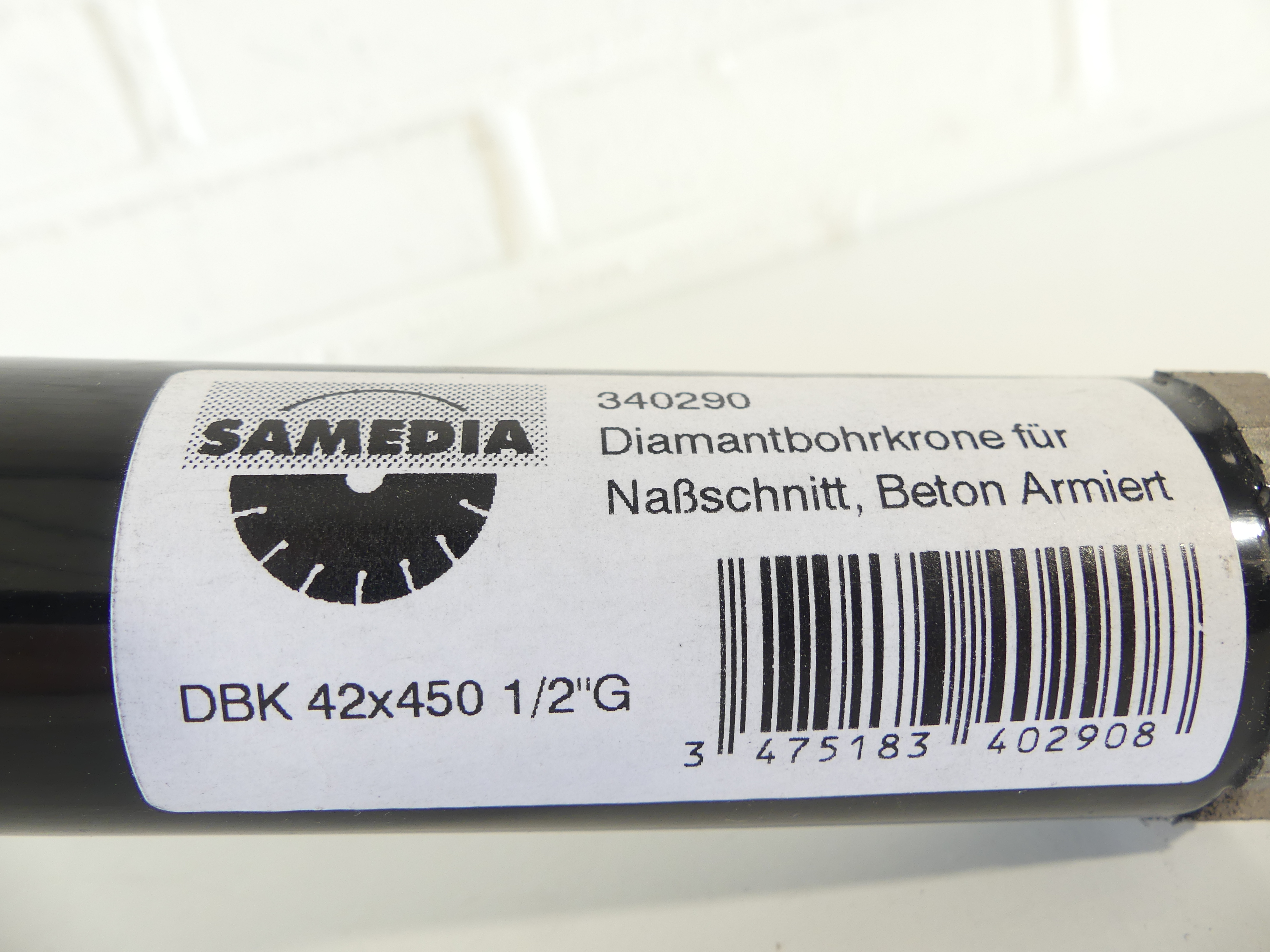 Samedia diamantboor voor veelzijdig gebruik DBK 42x450 1/2G
