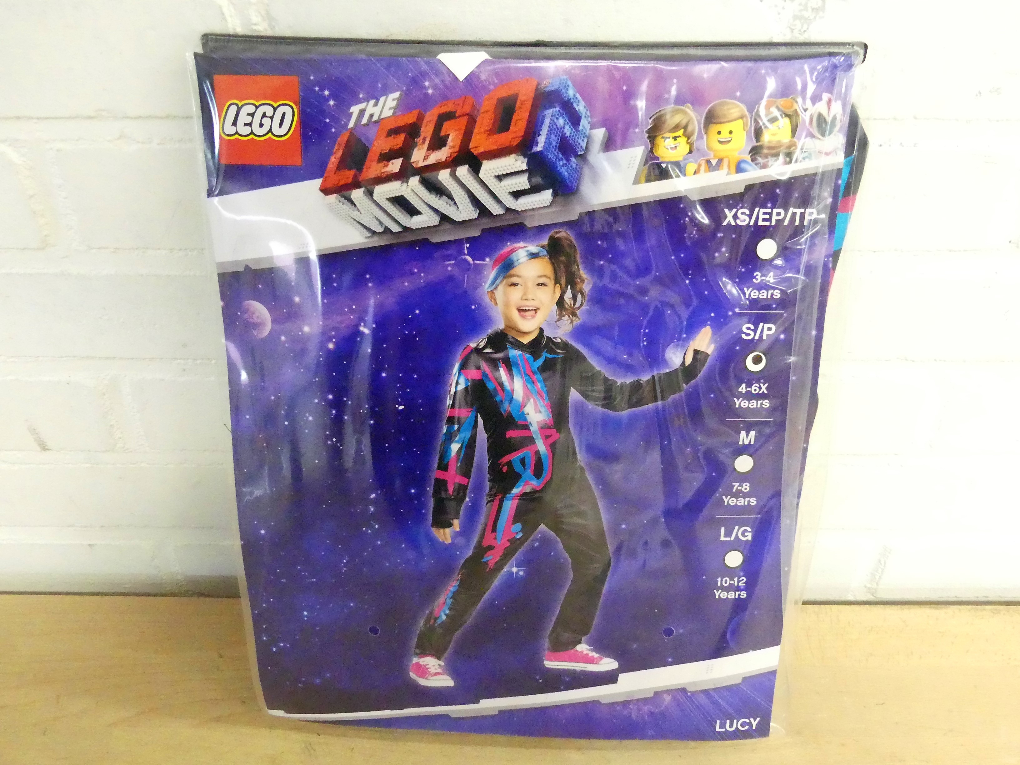 The Lego Movie 2 Lucy Girl kostuum voor kinderen 4-6 jaar S/P
