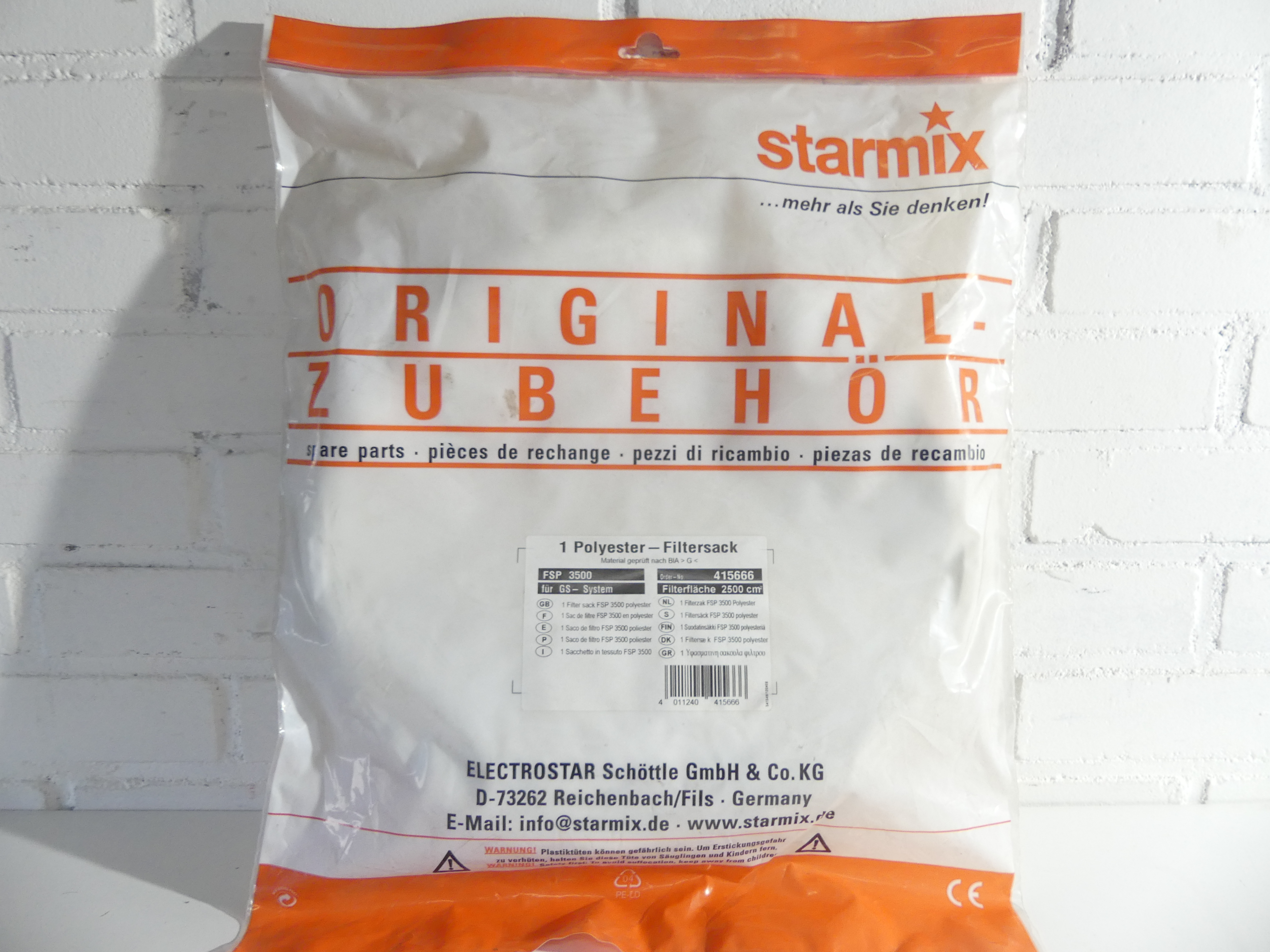 Starmix voorfilter FSP 3500 polyester