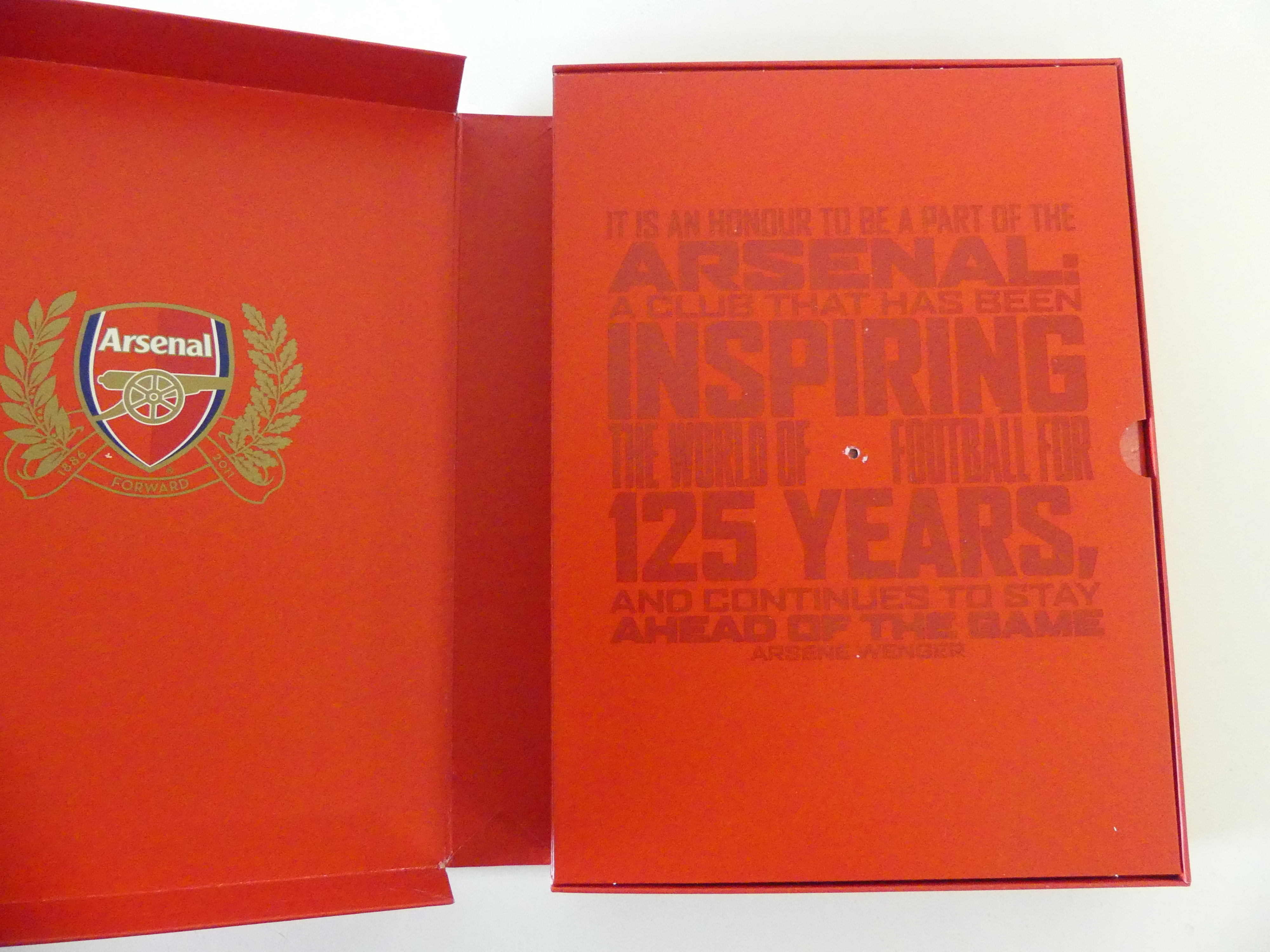 Arsenal member box 2011/2012