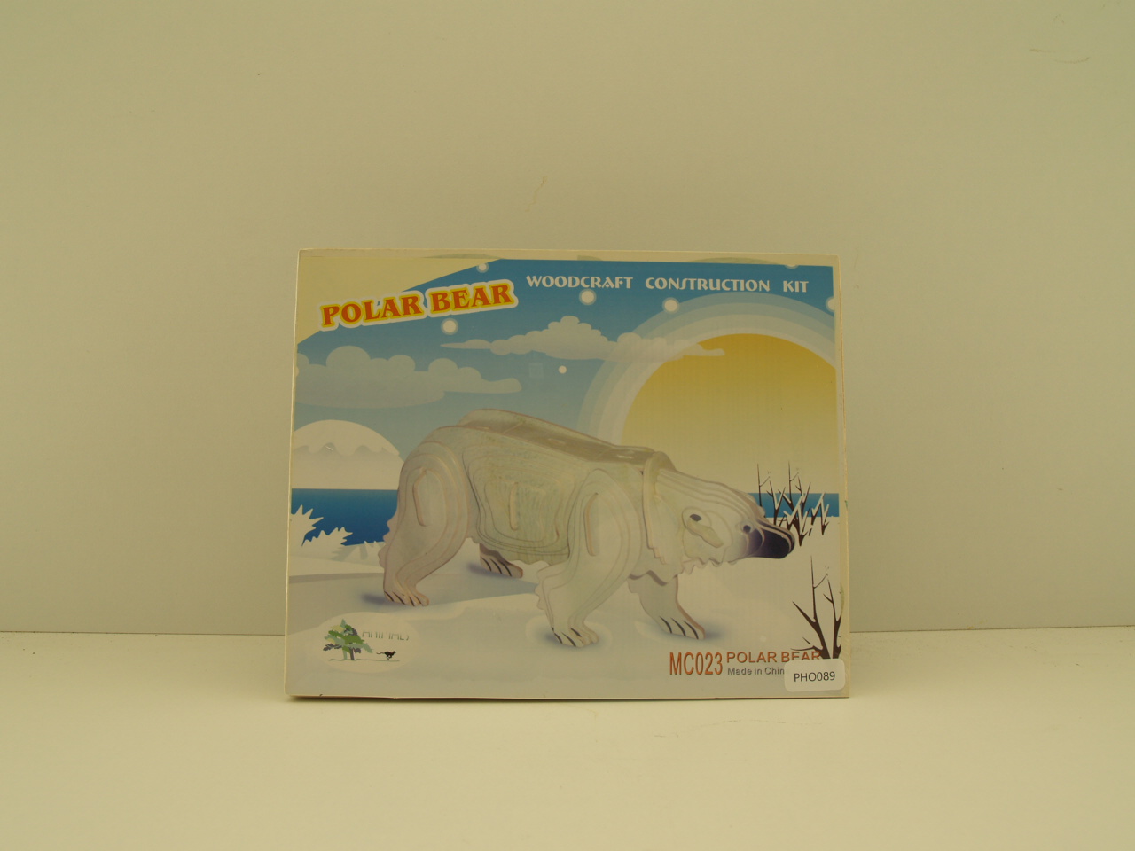 3d Puzzle Icebear Color