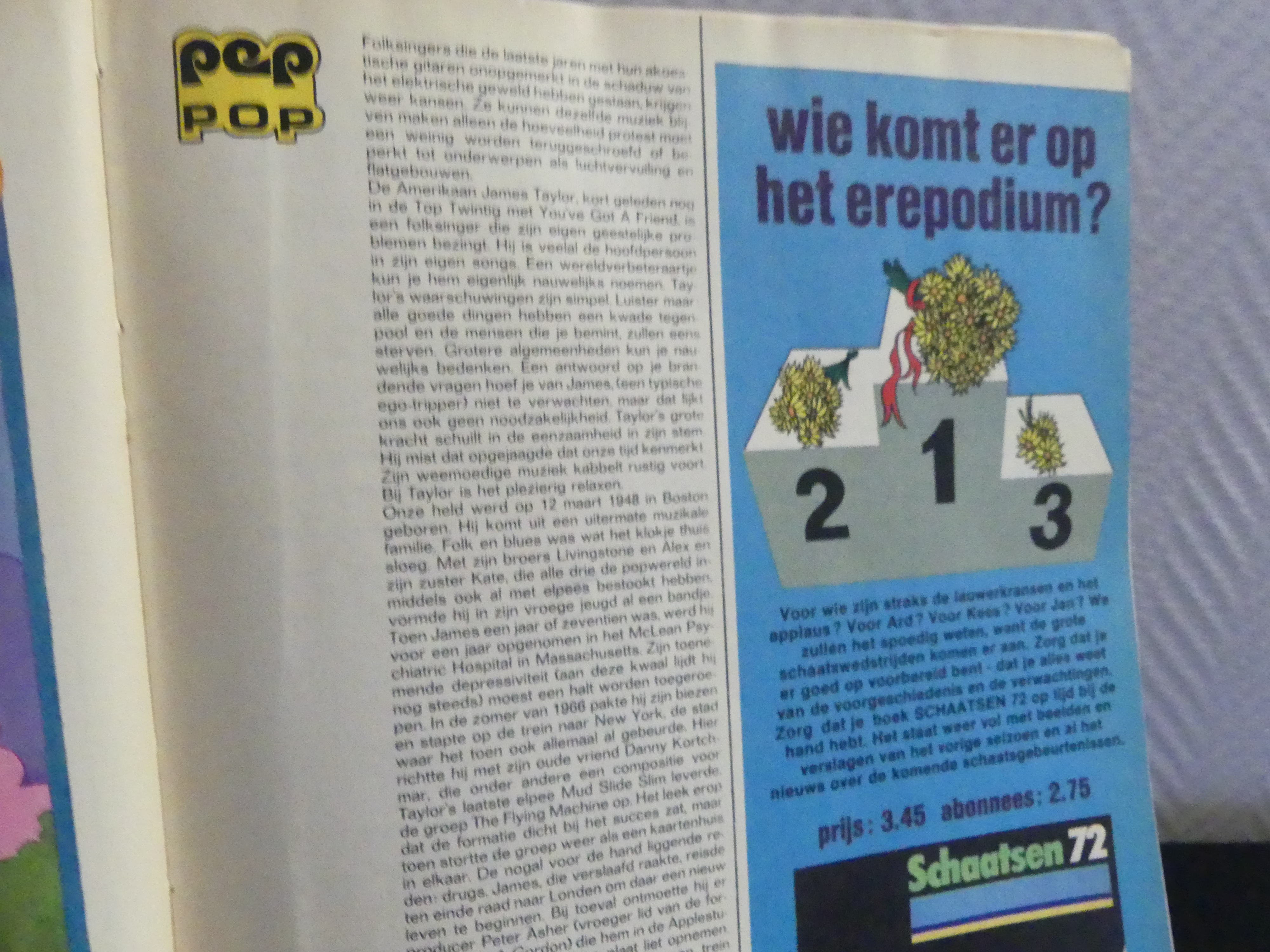 verzamelband Pep tijdschrift 1972