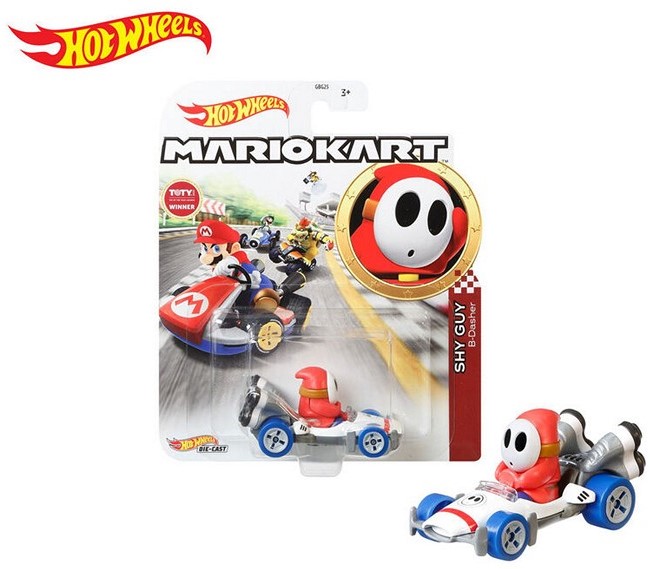 Hot Wheels 1:64 Mario Kart Shy Guy B-Dasher Kart