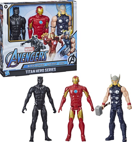 Avengers Titan Hero Series, 3-pack.