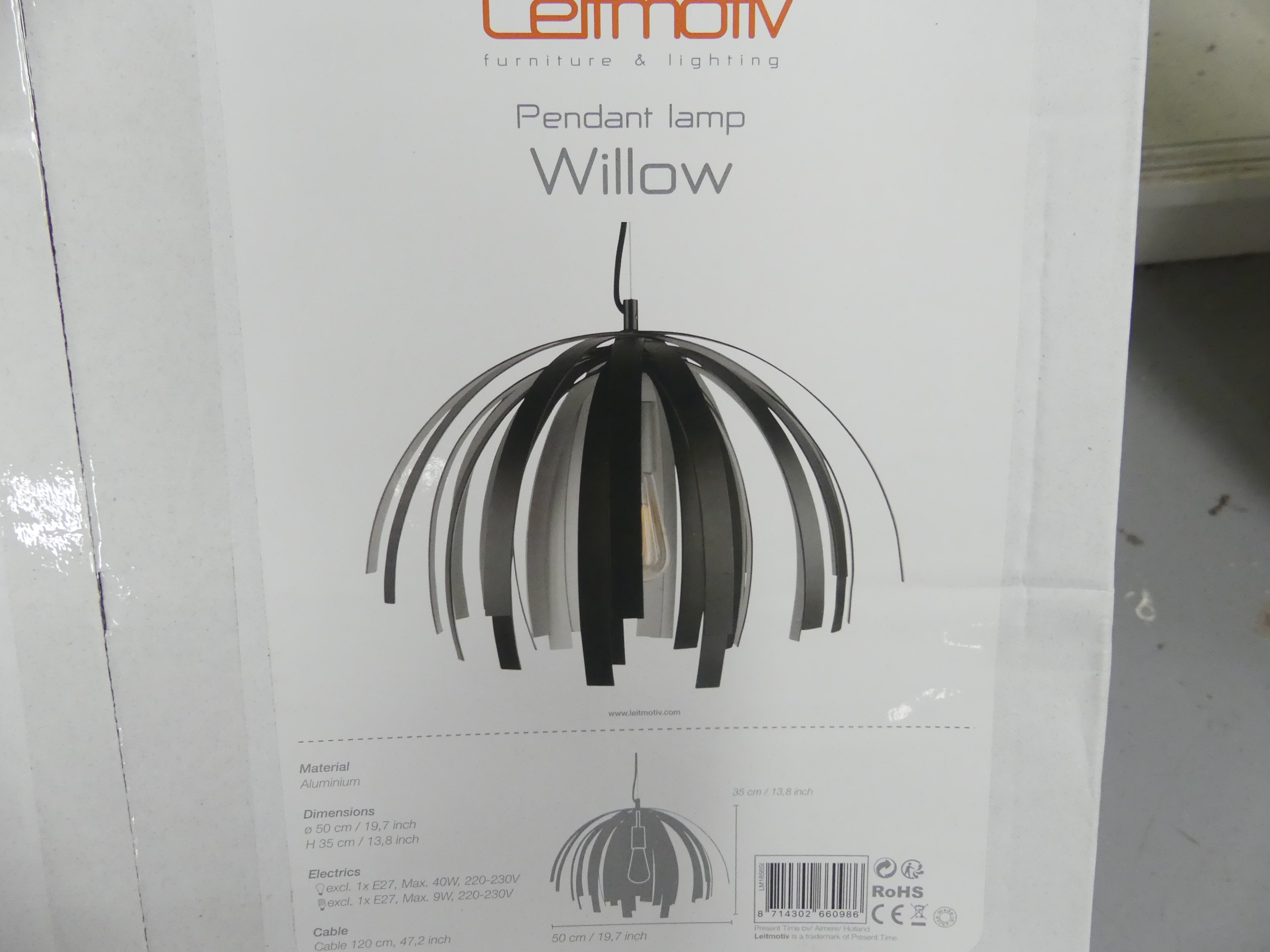 Leitmotiv design hanglamp Willow  50 cm    