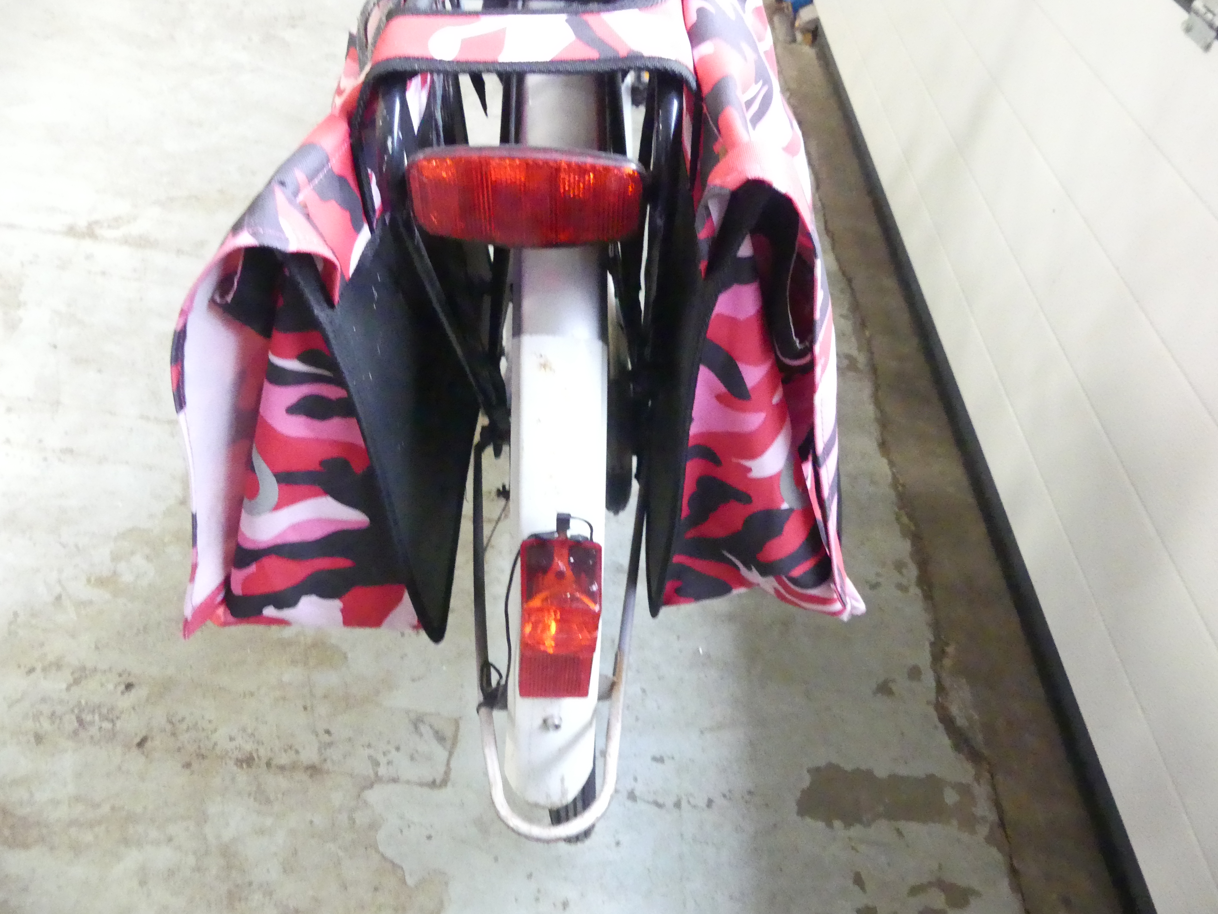Ranger damesfiets model Ravello met fietstassen