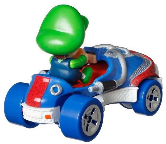 Hot Wheels 1:64 Mario Kart Baby Luigi