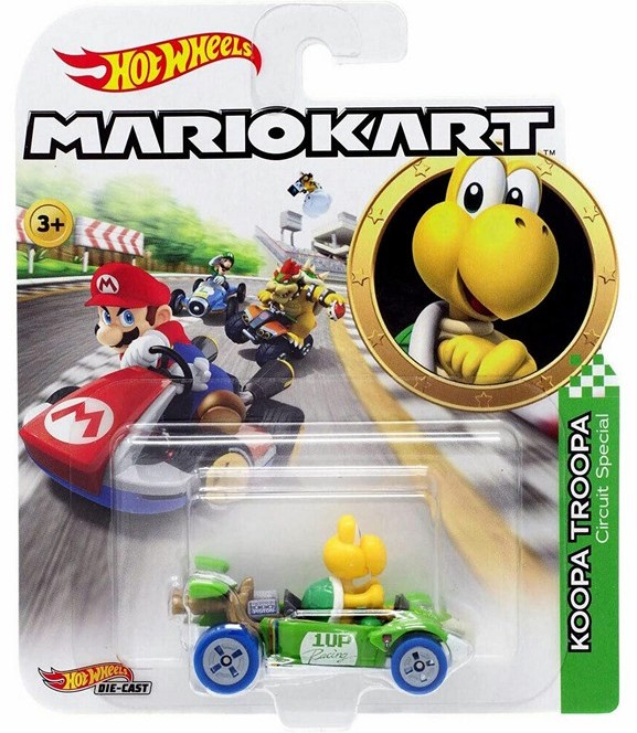 Hot Wheels 1:64 Mario Kart, Koopa Troopa