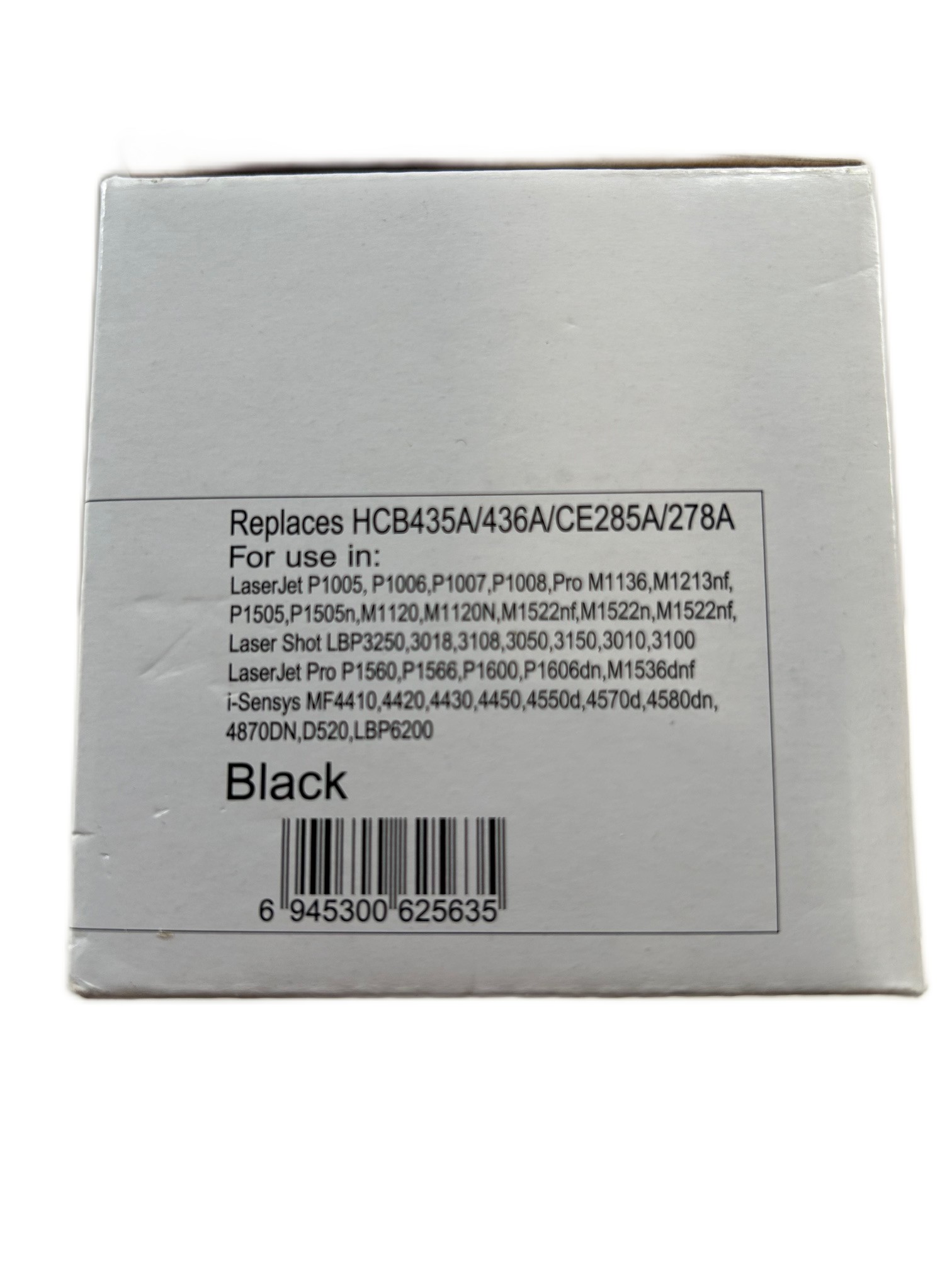 Toner cartridge black