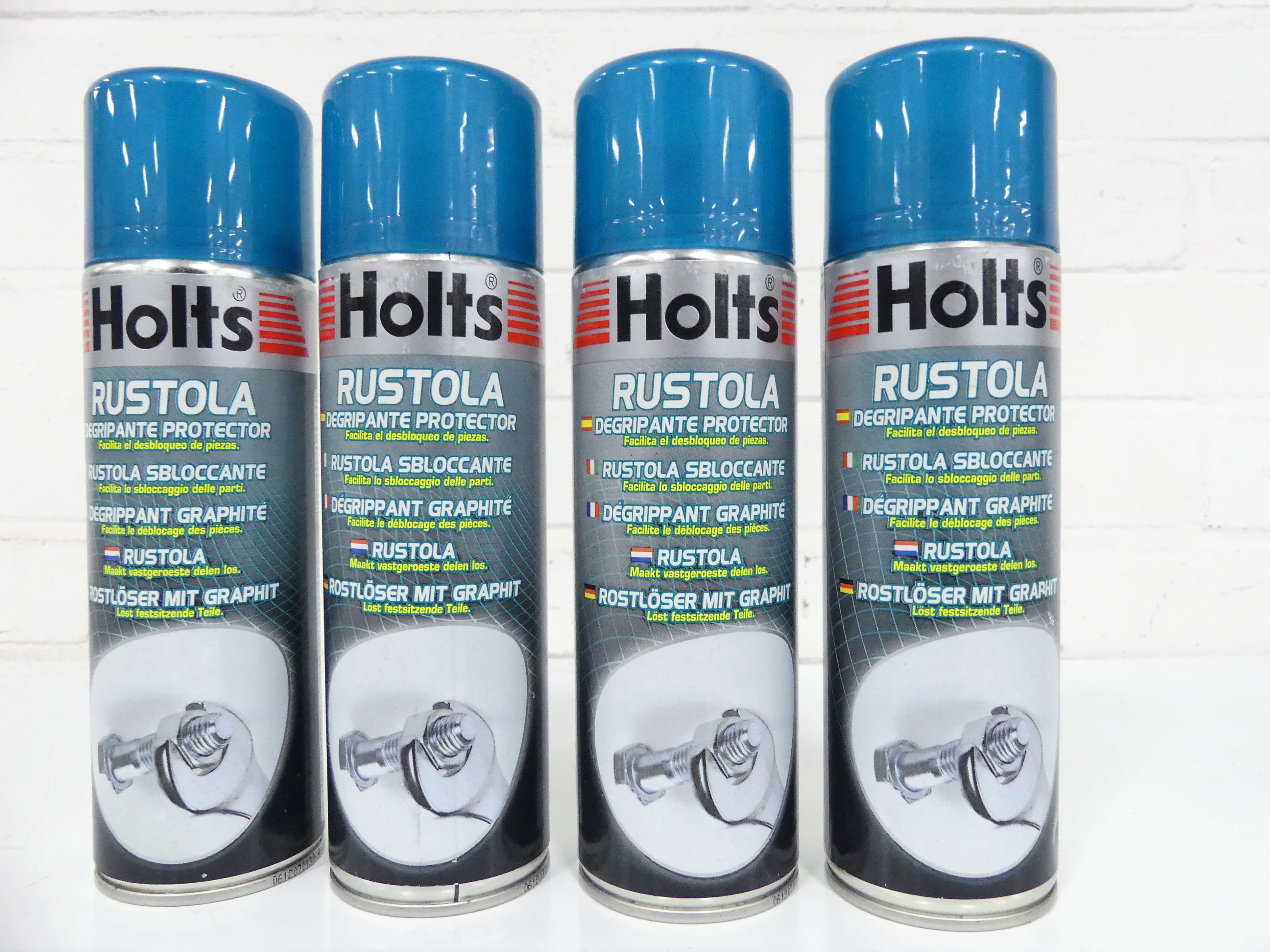 4x Holts Rustola release spray