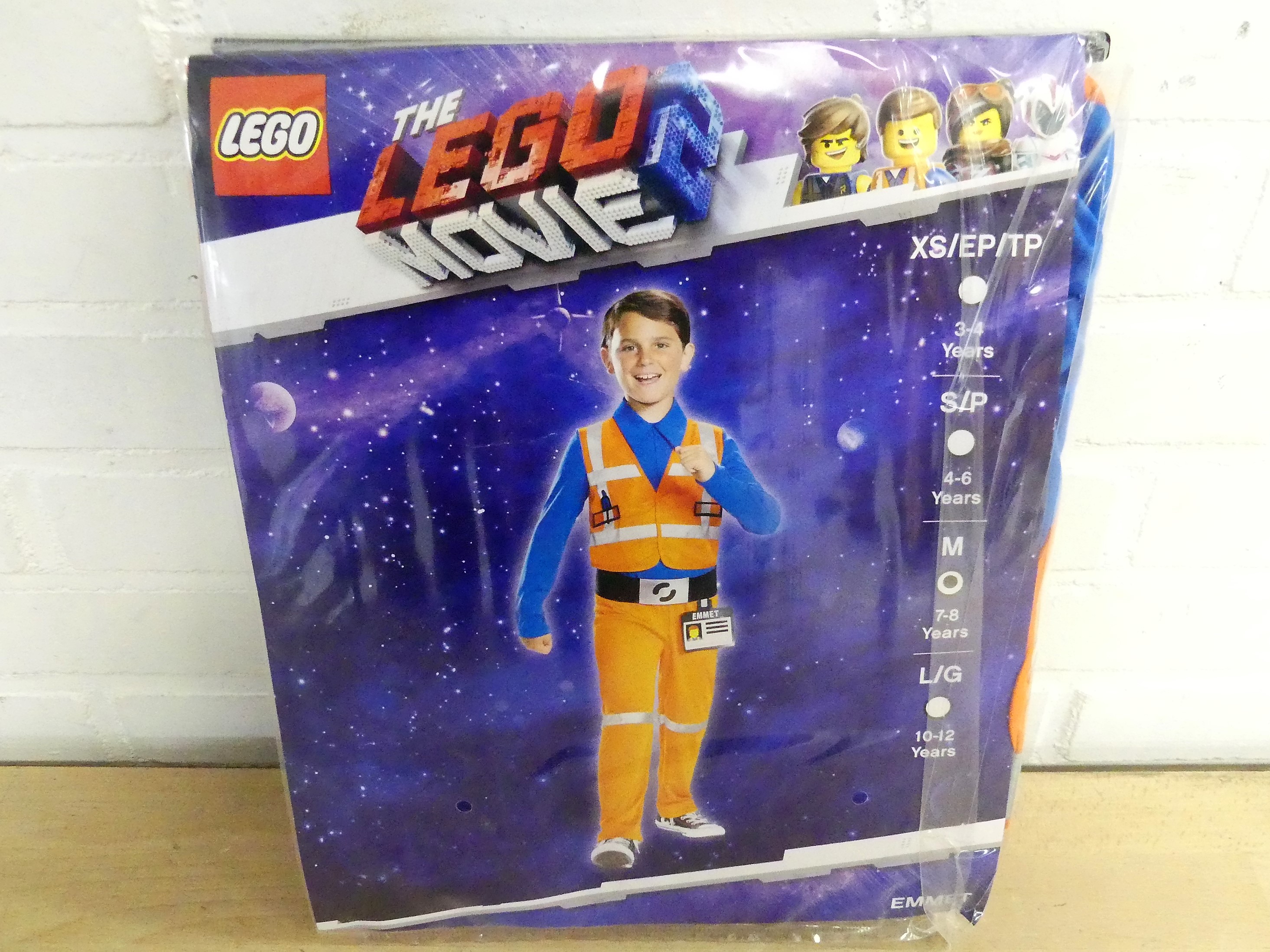 The Lego Movie 2 Emmet kostuum voor kinderen 7-8 jaar M