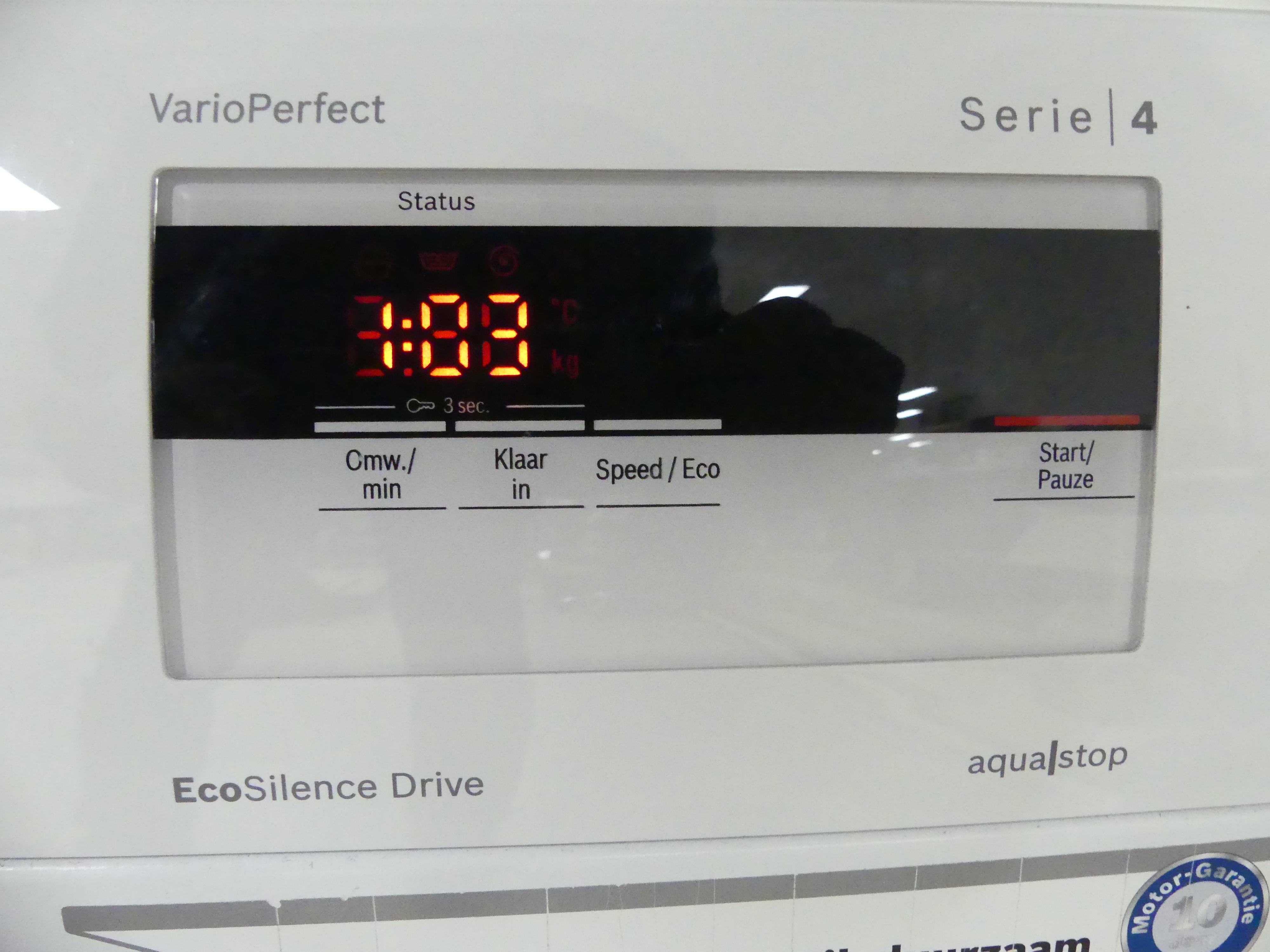 Bosch wasmachine Varioperfect WLM 68 met aquastop 