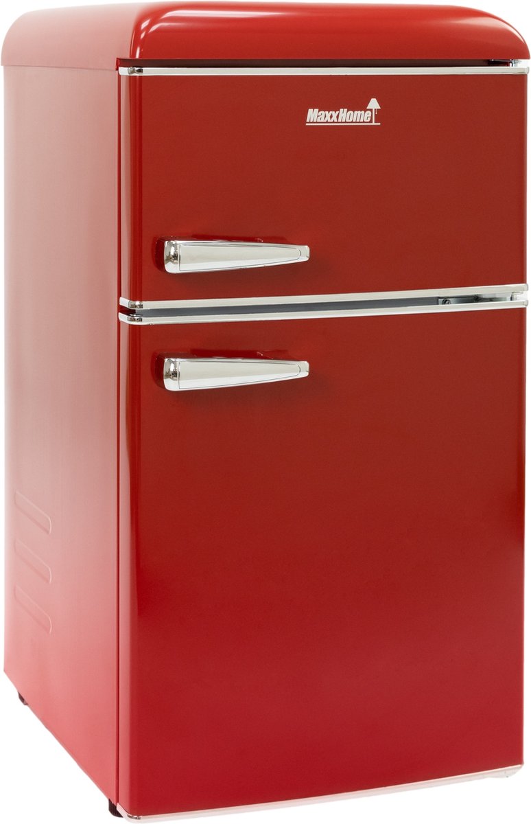 MaxxHome Retro koelkast - Tafelmodel koelkast - Incl. vriesvak - 90 liter