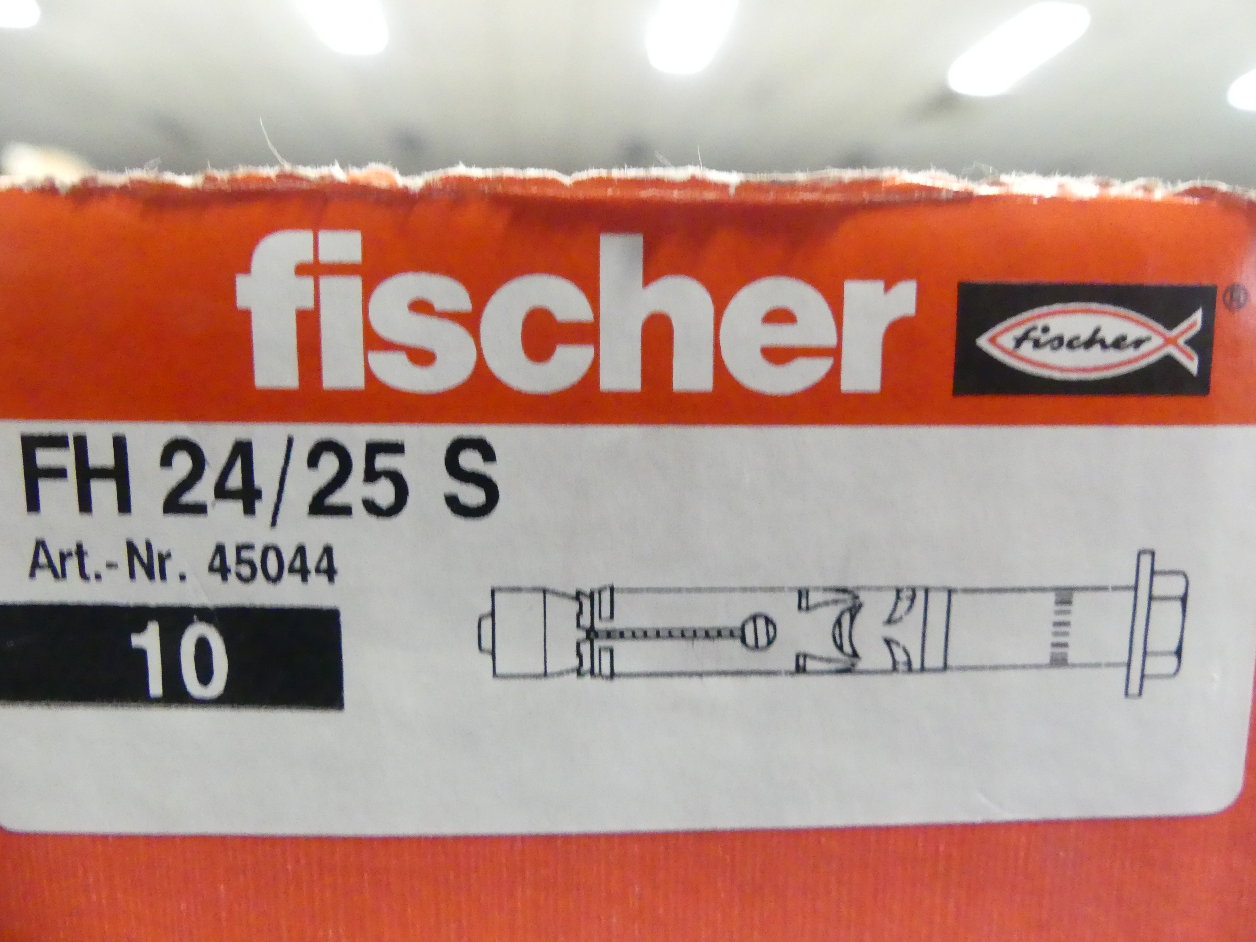 8 Fischer FH 24/25/S veiligheidsankers