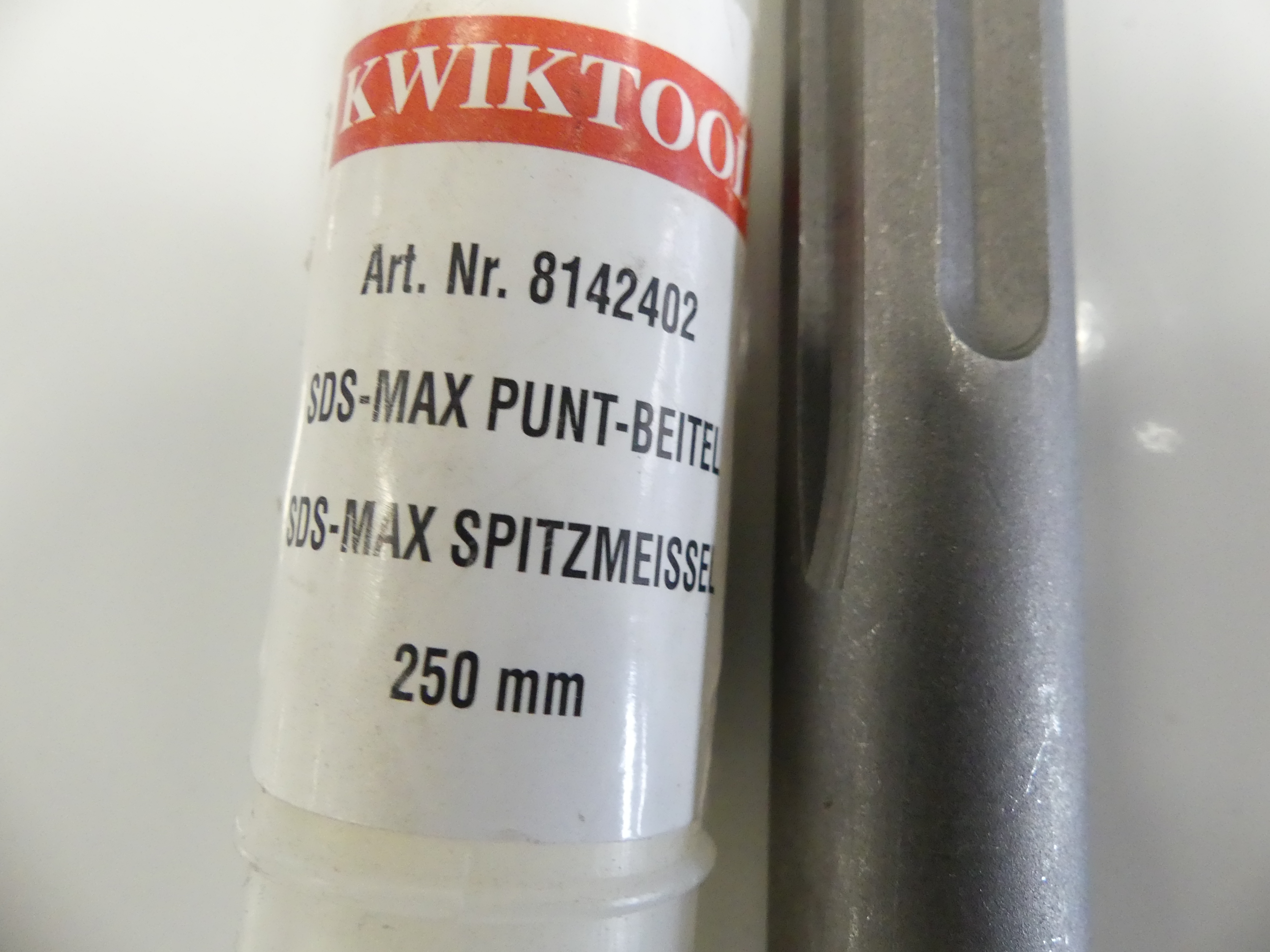 Kwiktool SDS-MAX puntbeitel 250mm 