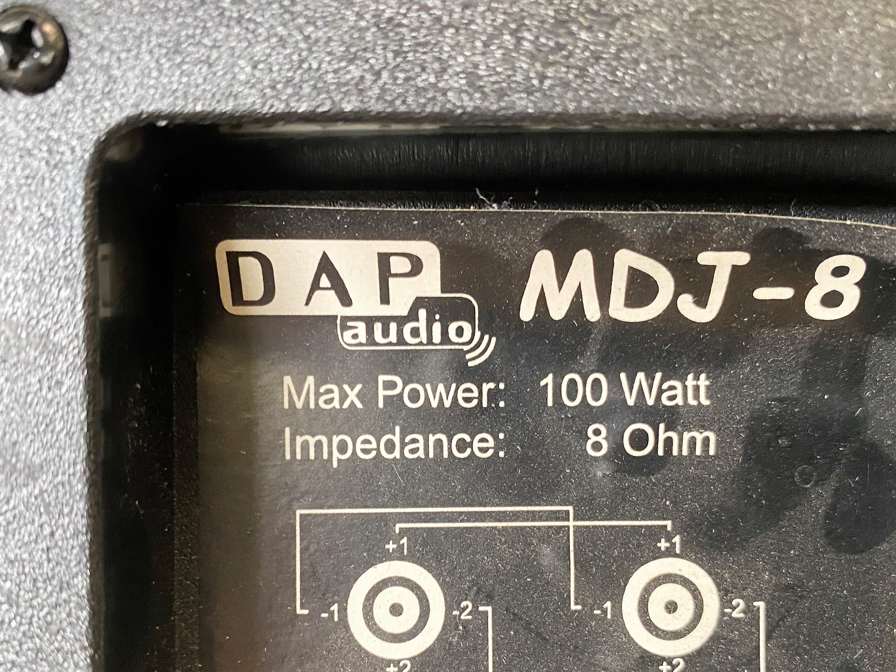 DAP audio passieve speaker MDJ-8 