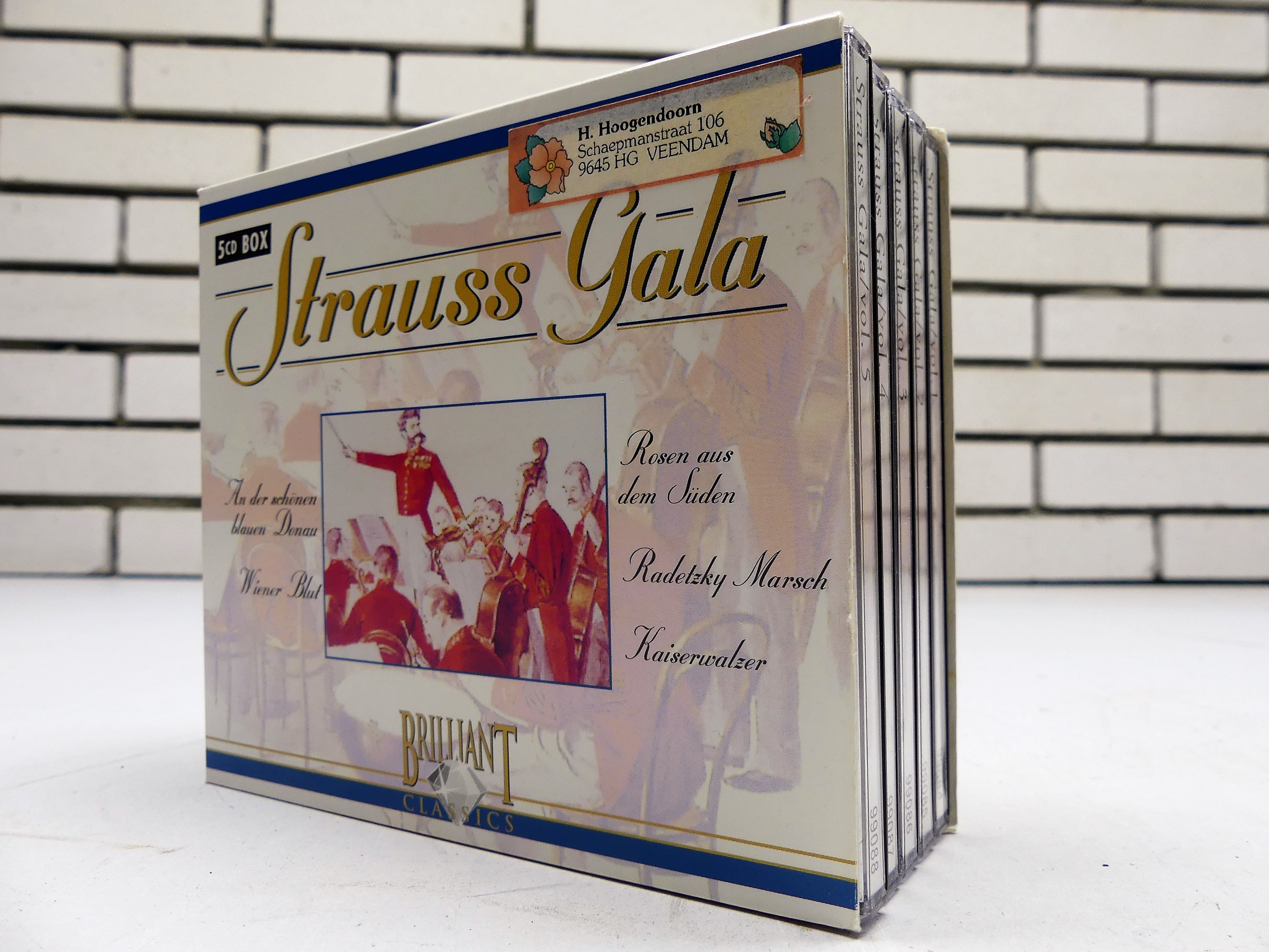 5 CD box Strauss