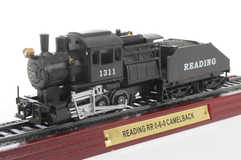 Modeltrein Atlas Editions Reading RR 0-6-0 Camelback