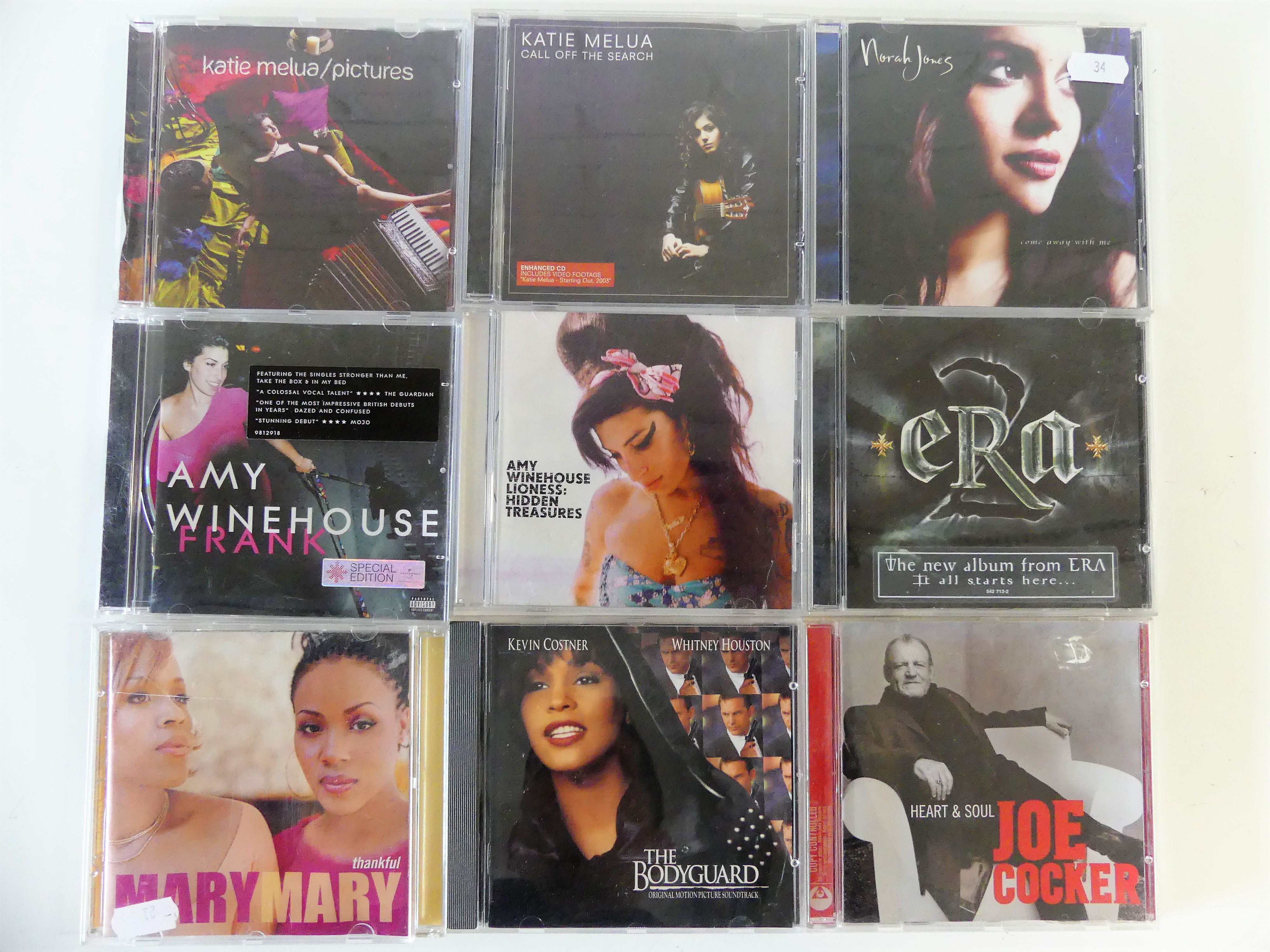 9 CD's diverse artiesten