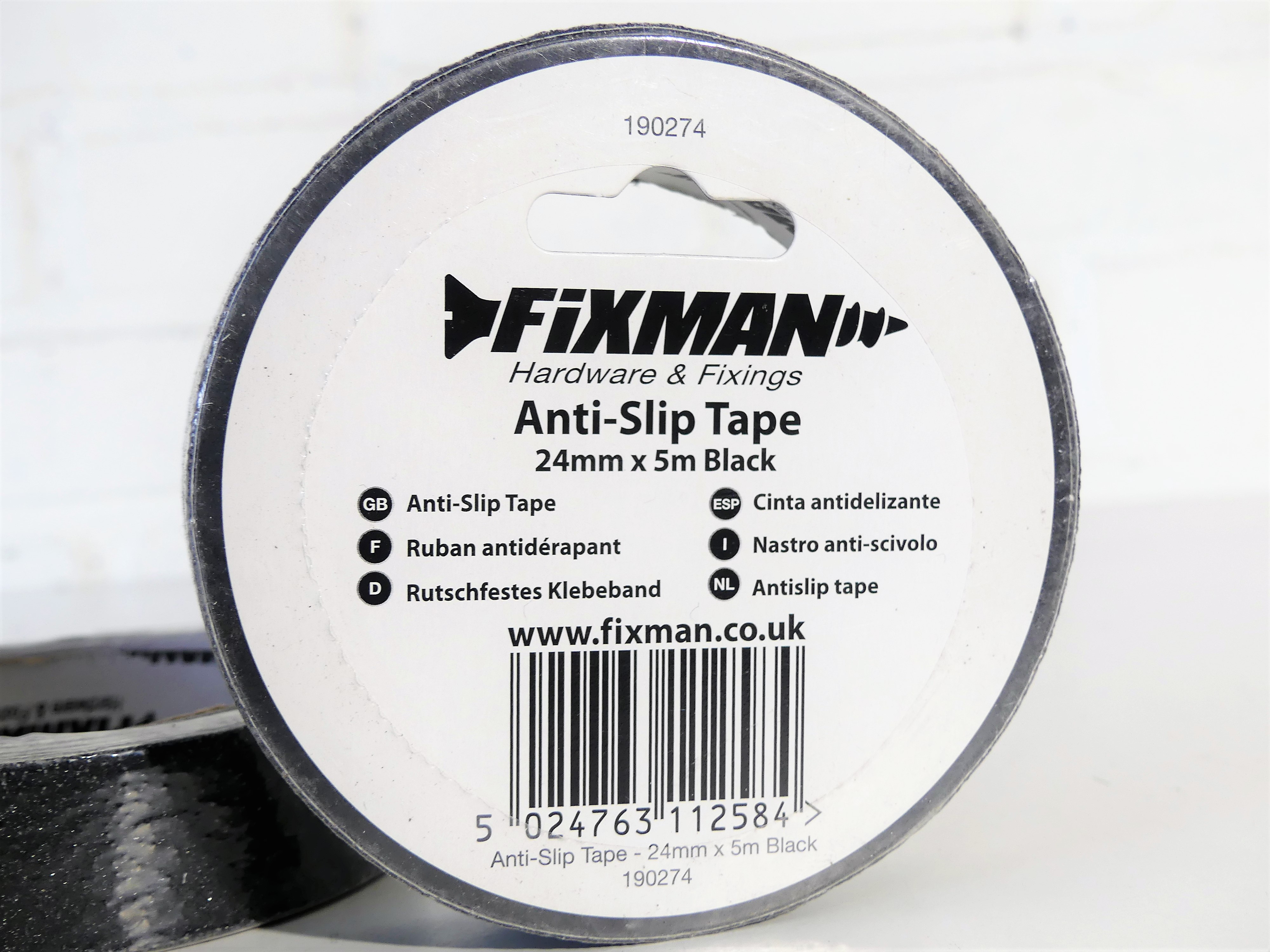 6x Fixman antislip tape 24mmx 5 meter 