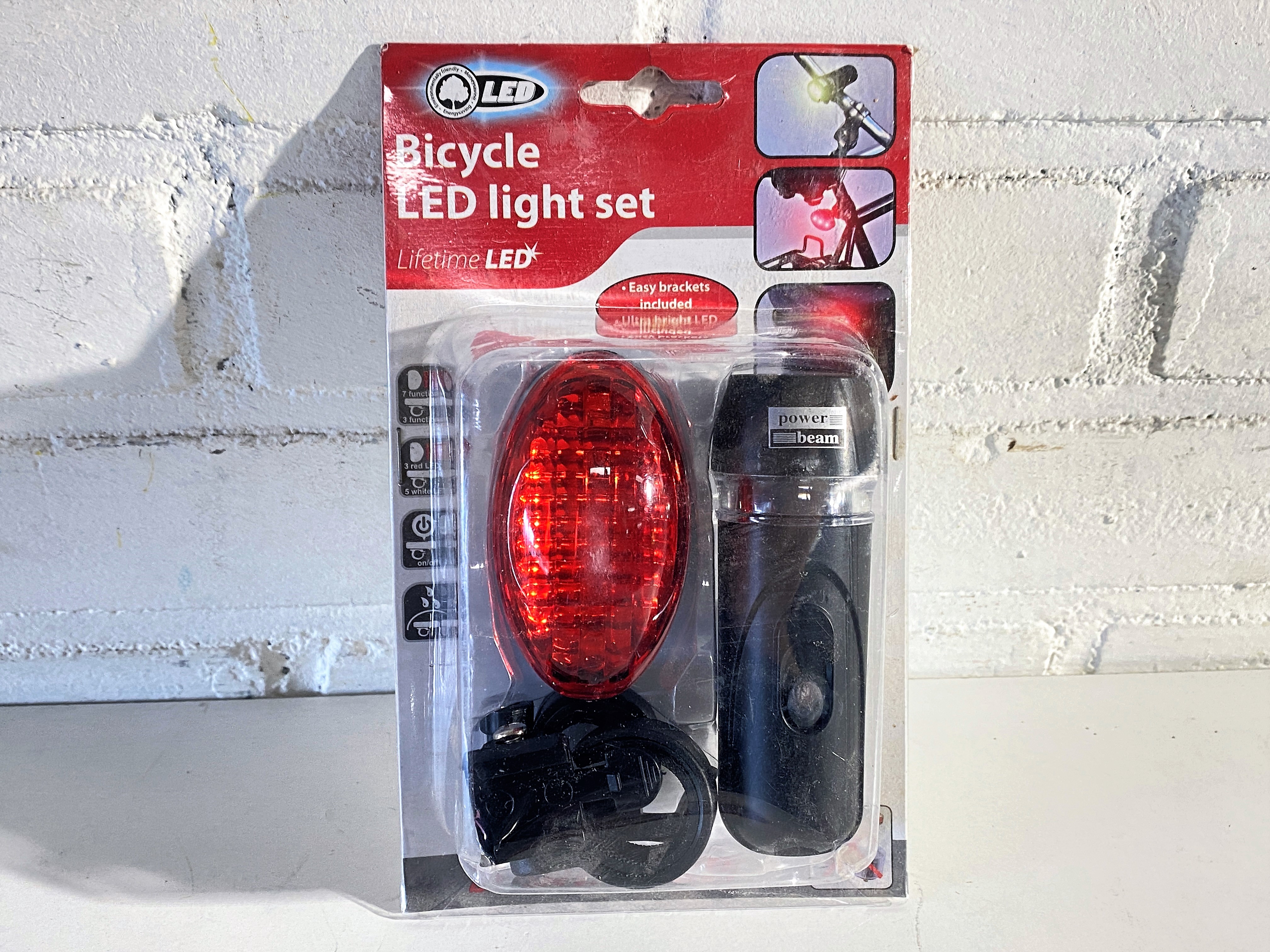 LED Verlichting set voor de fiets   