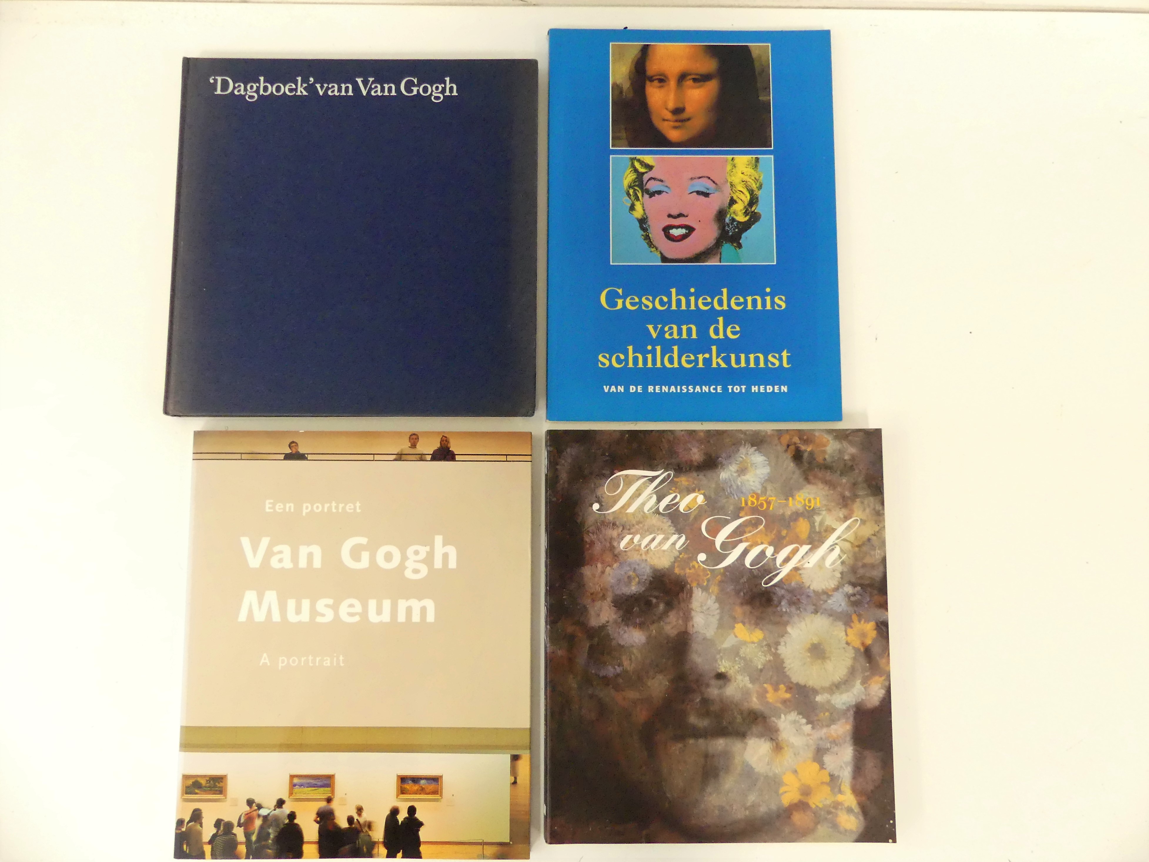 4 Boeken van Gogh 