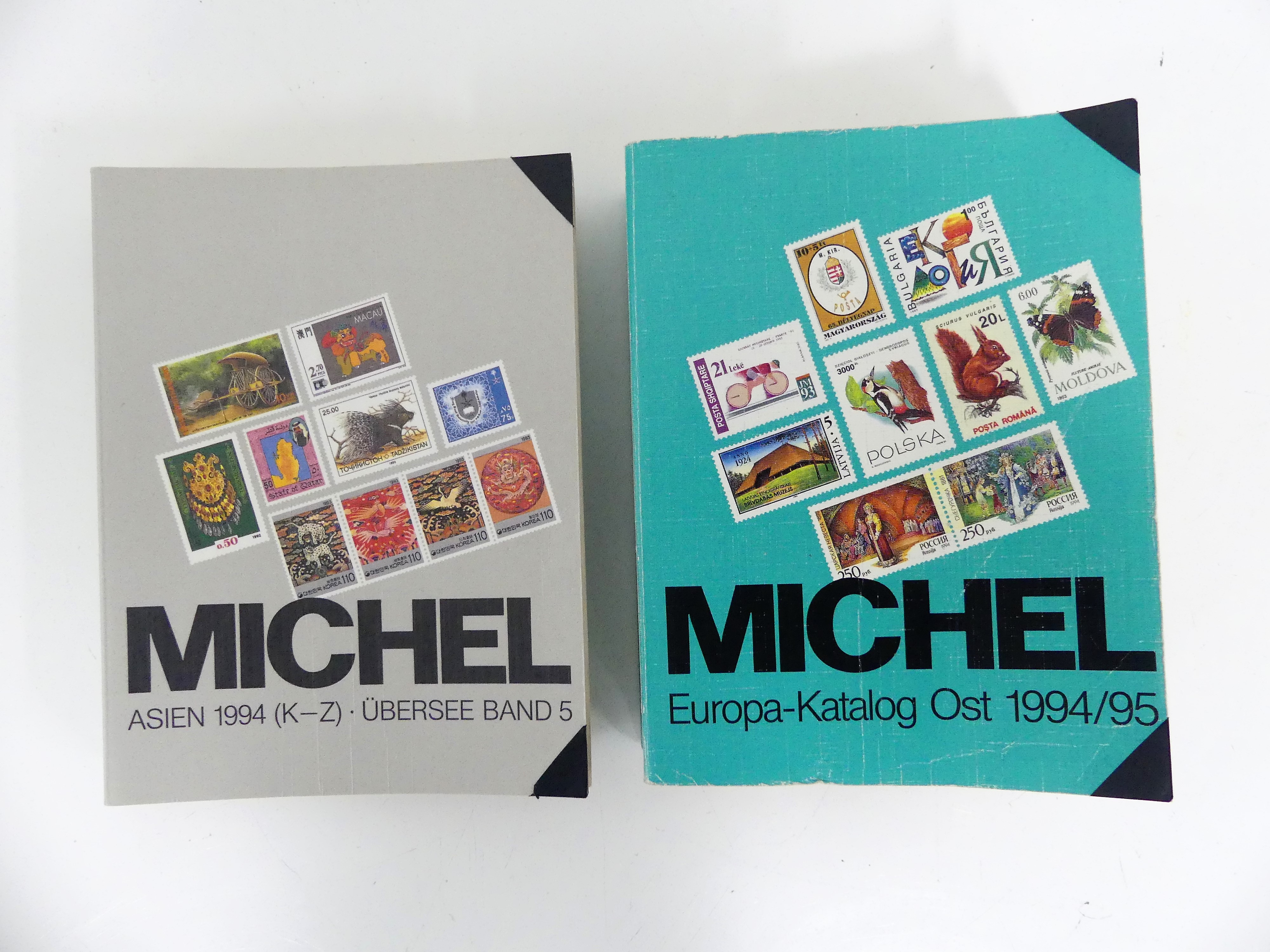 2x Michel postzegel catalogus 1994