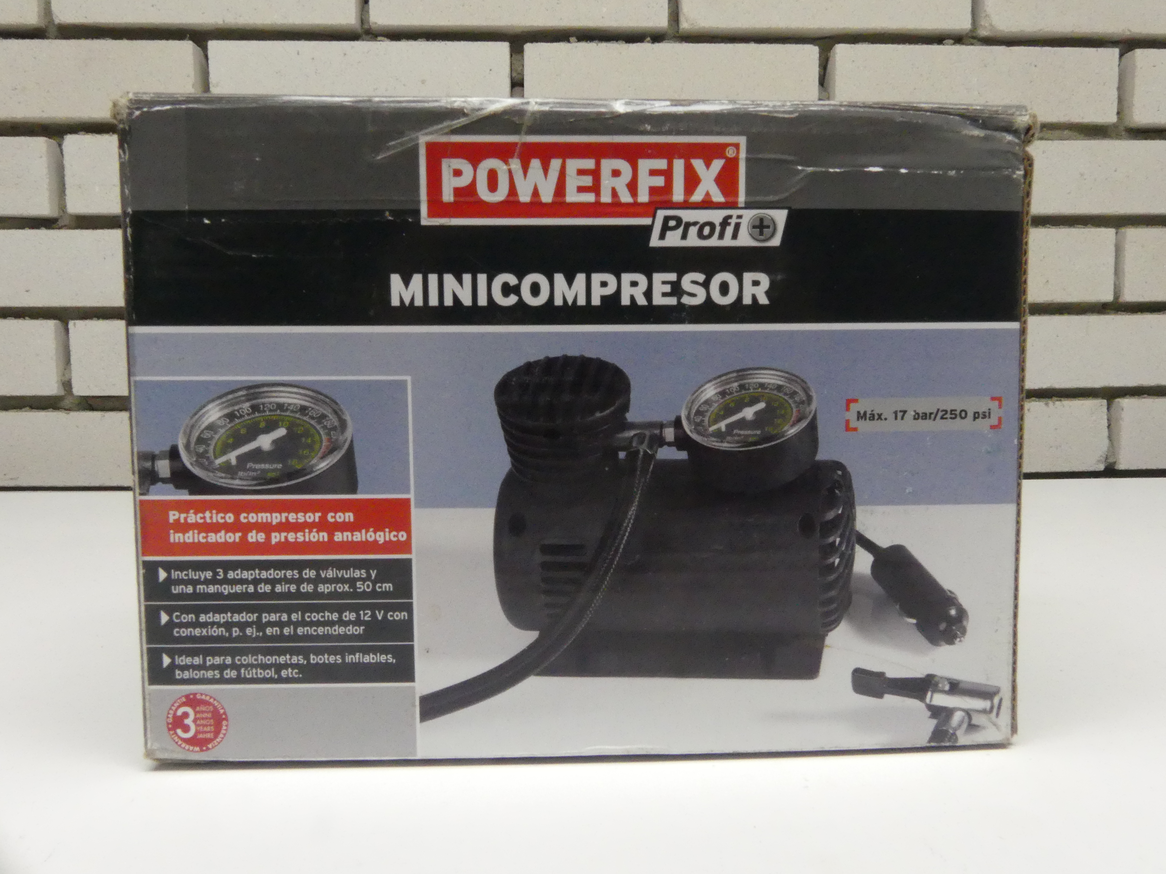 Powerfix mini compressor   