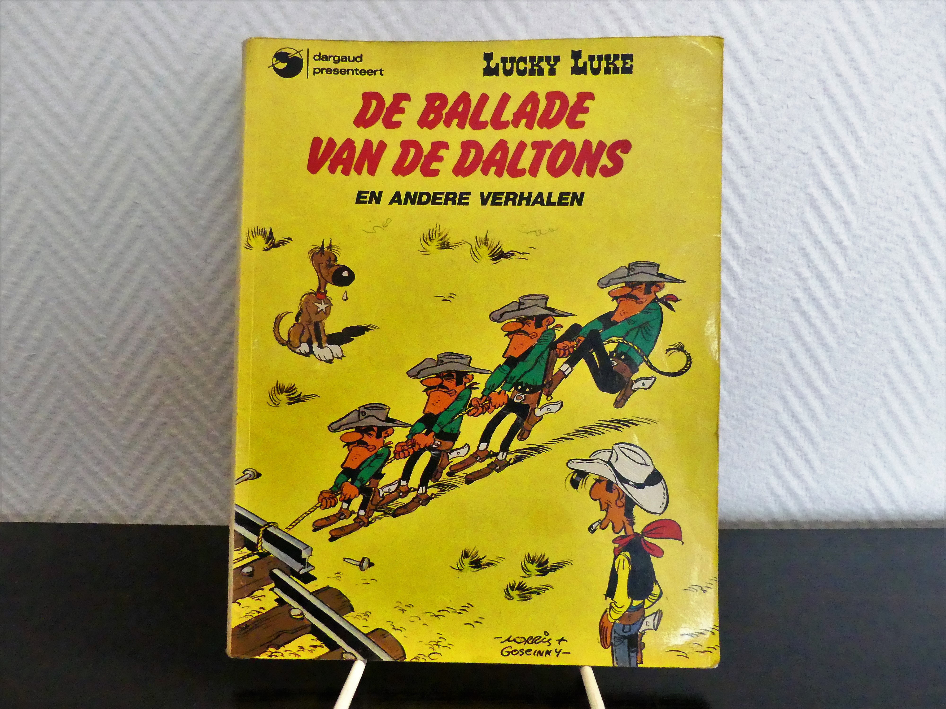 Stripalbum Lucky Luke "De Ballade van de Daltons", 1979