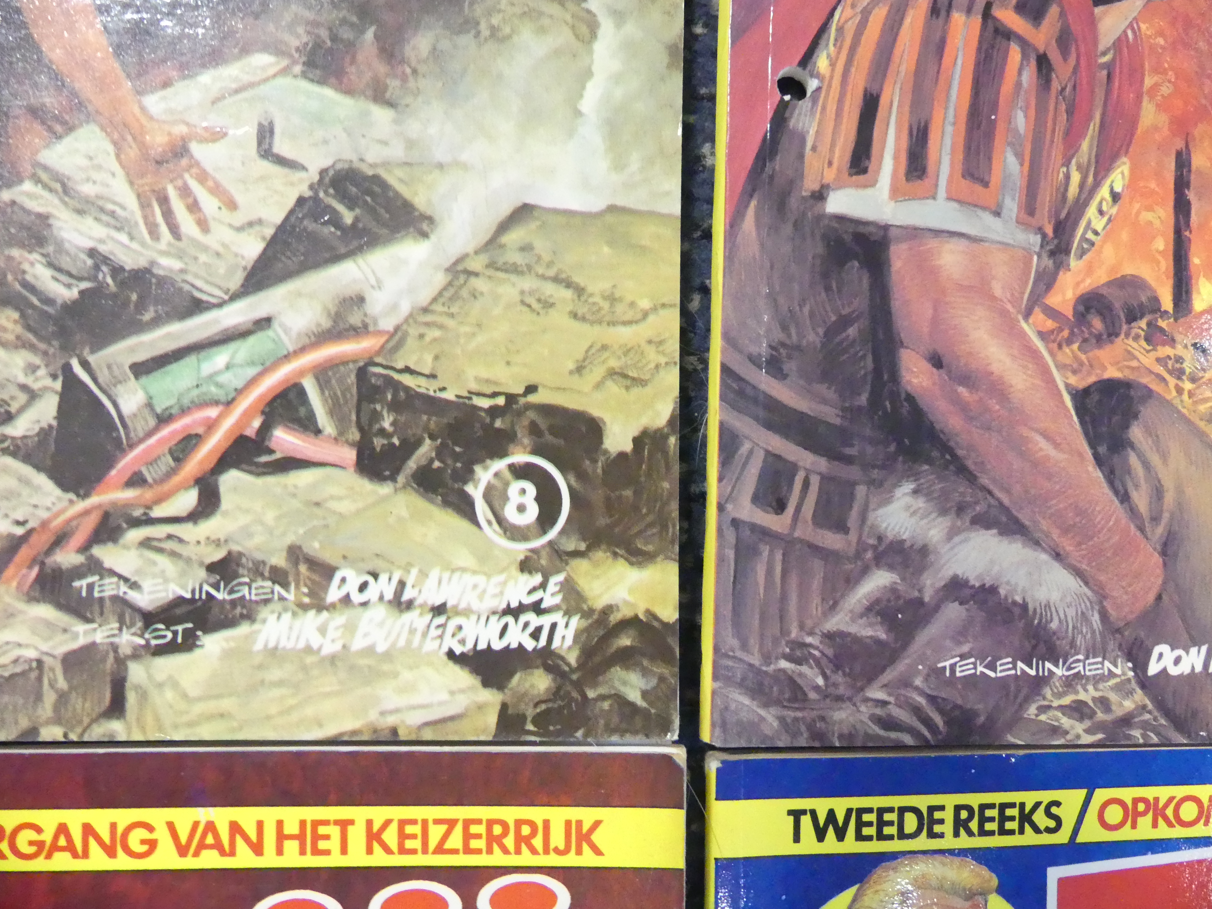 8 Stripalbums Trigië, 1972- 1977