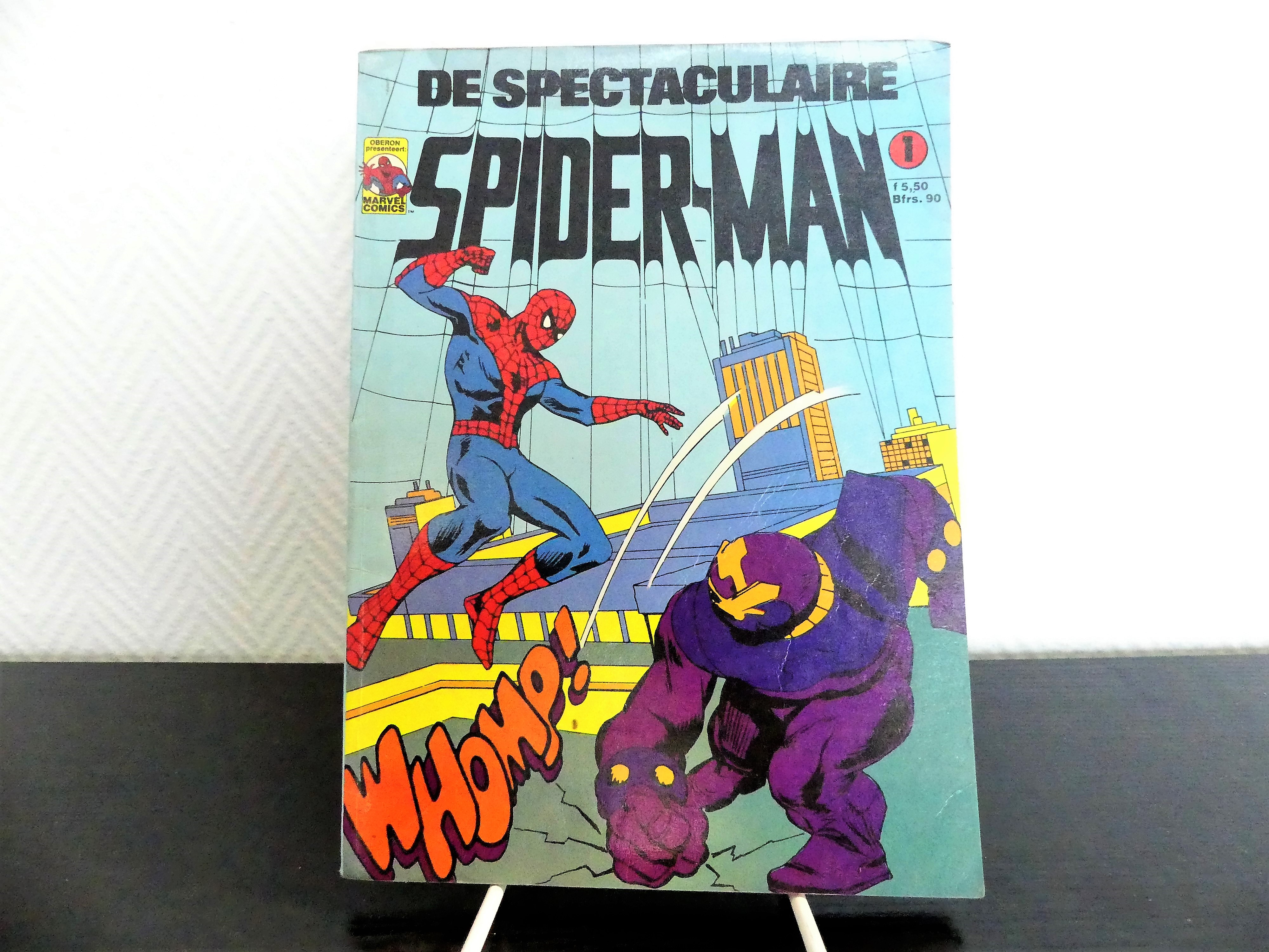 Spiderman Album nummer 1 Oberon 1979