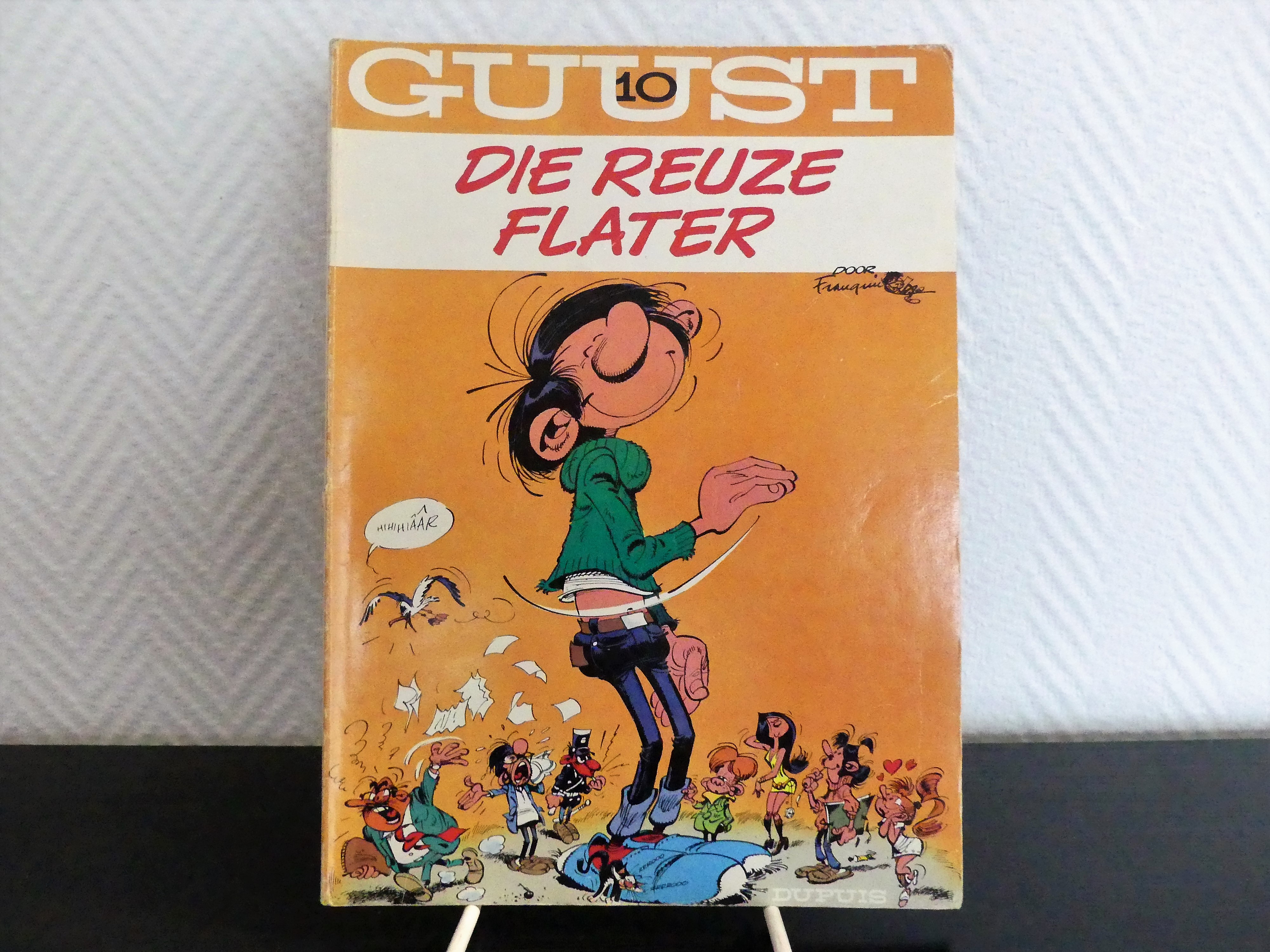 Stripalbum Guust, Franquin 1977, nummer 10 "Die reuze flater"