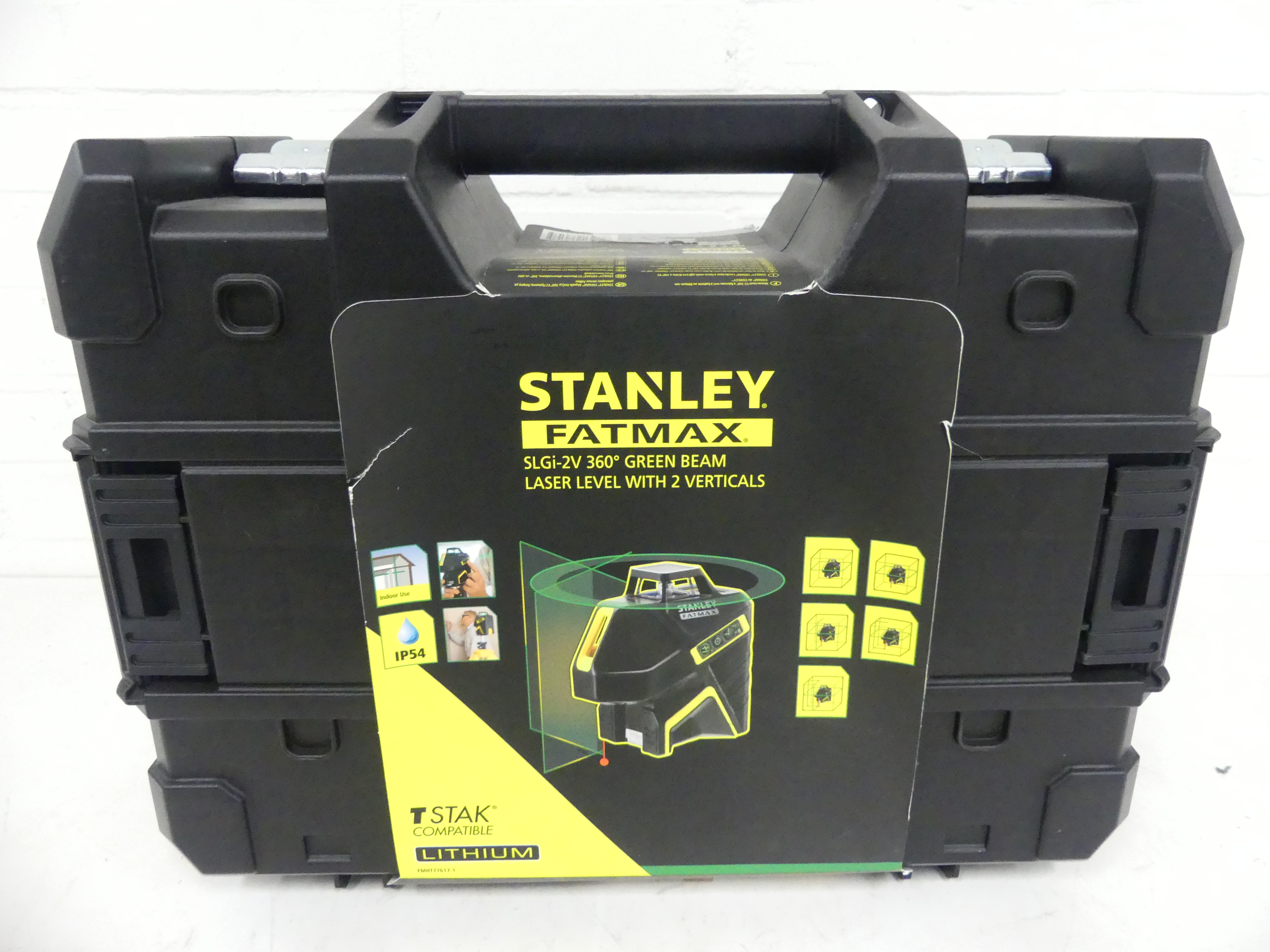Stanley FatMax 360° kruislijn- & puntlaser groen