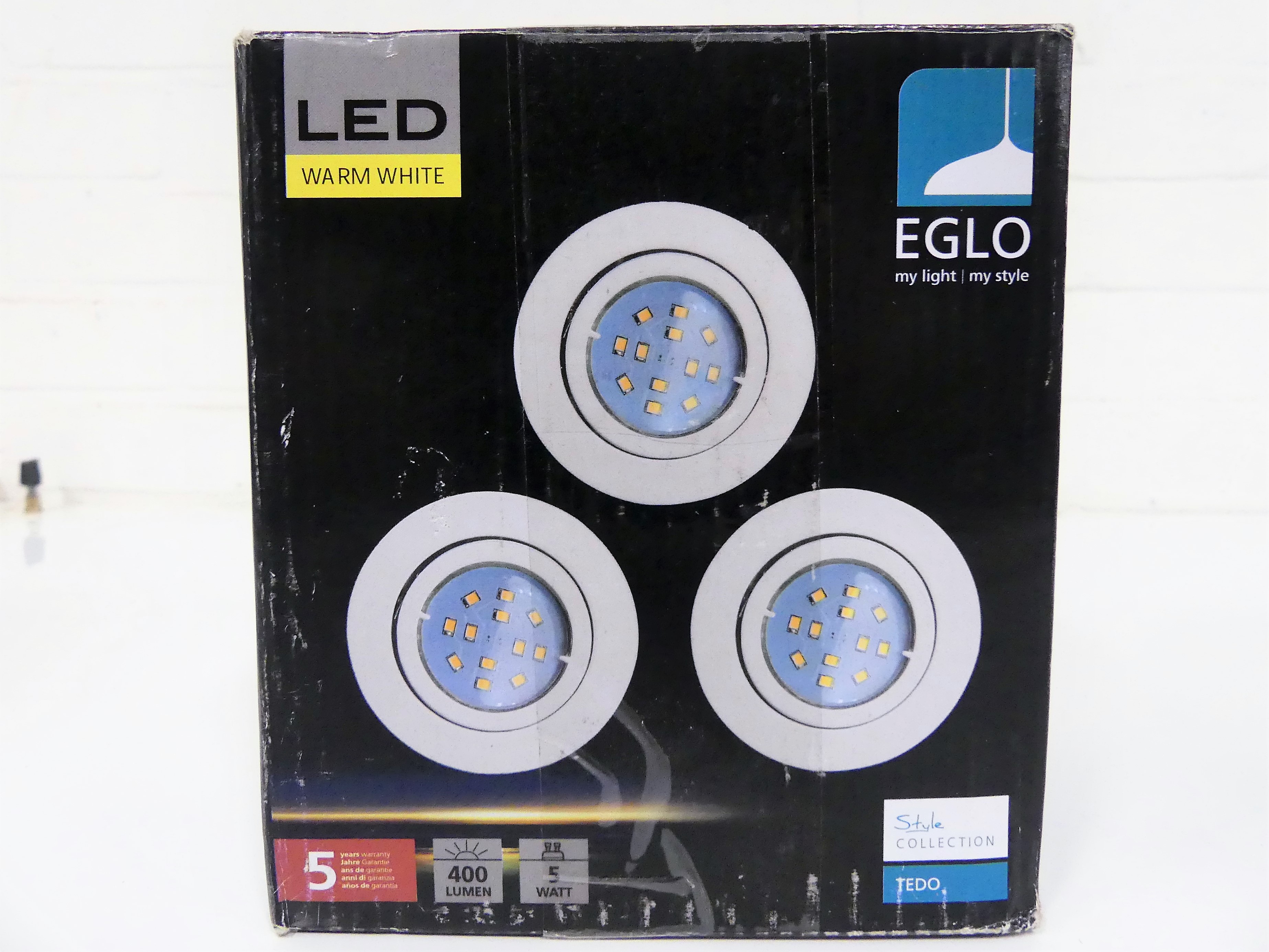 Eglo set LED inbouwspots Tedo