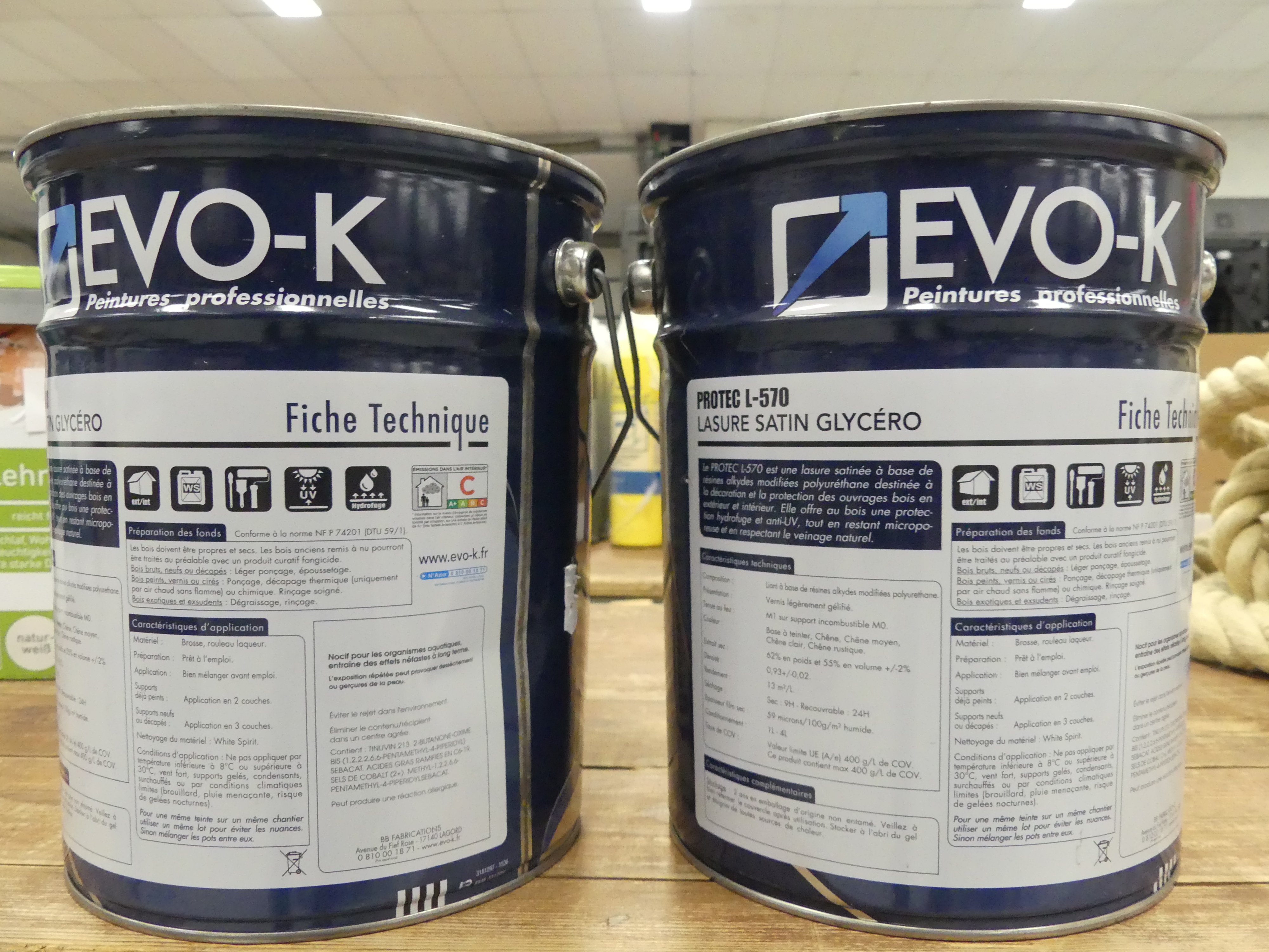 2x Devo-K lak glycerine Protec L-570, 4 liter