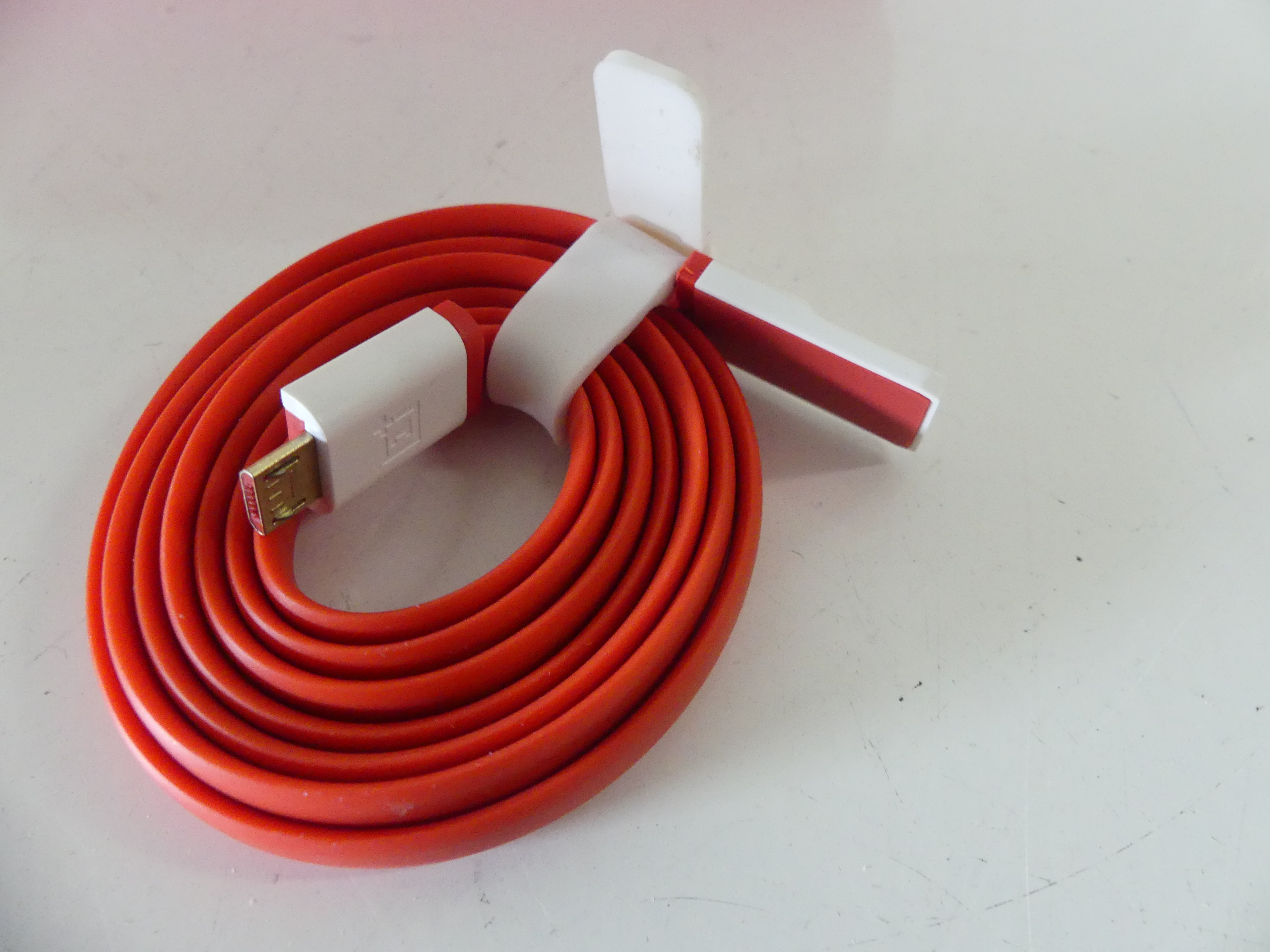 8x Micro usb kabel rood 