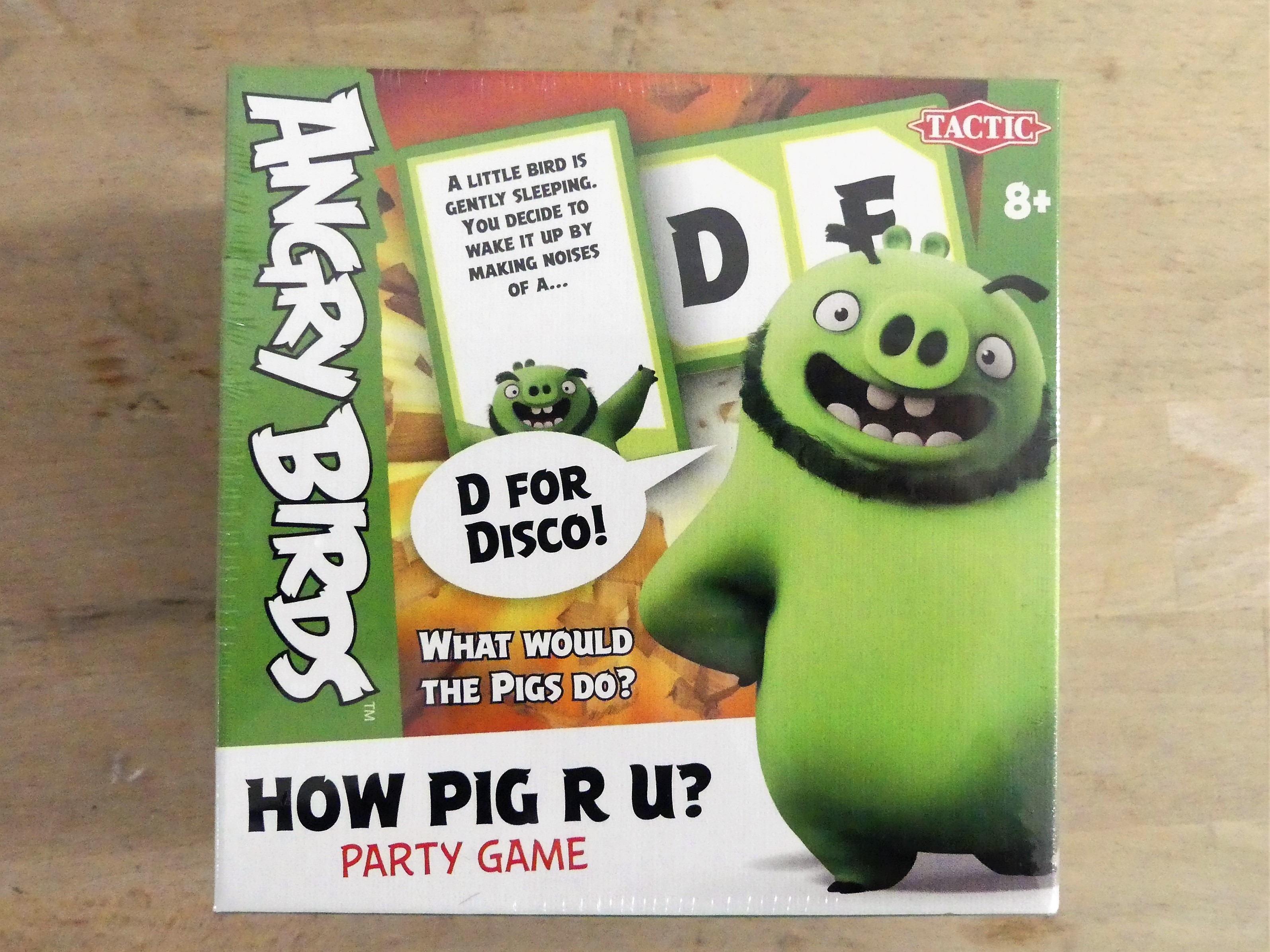 Angry Birds Party Game "How Pig are U" 