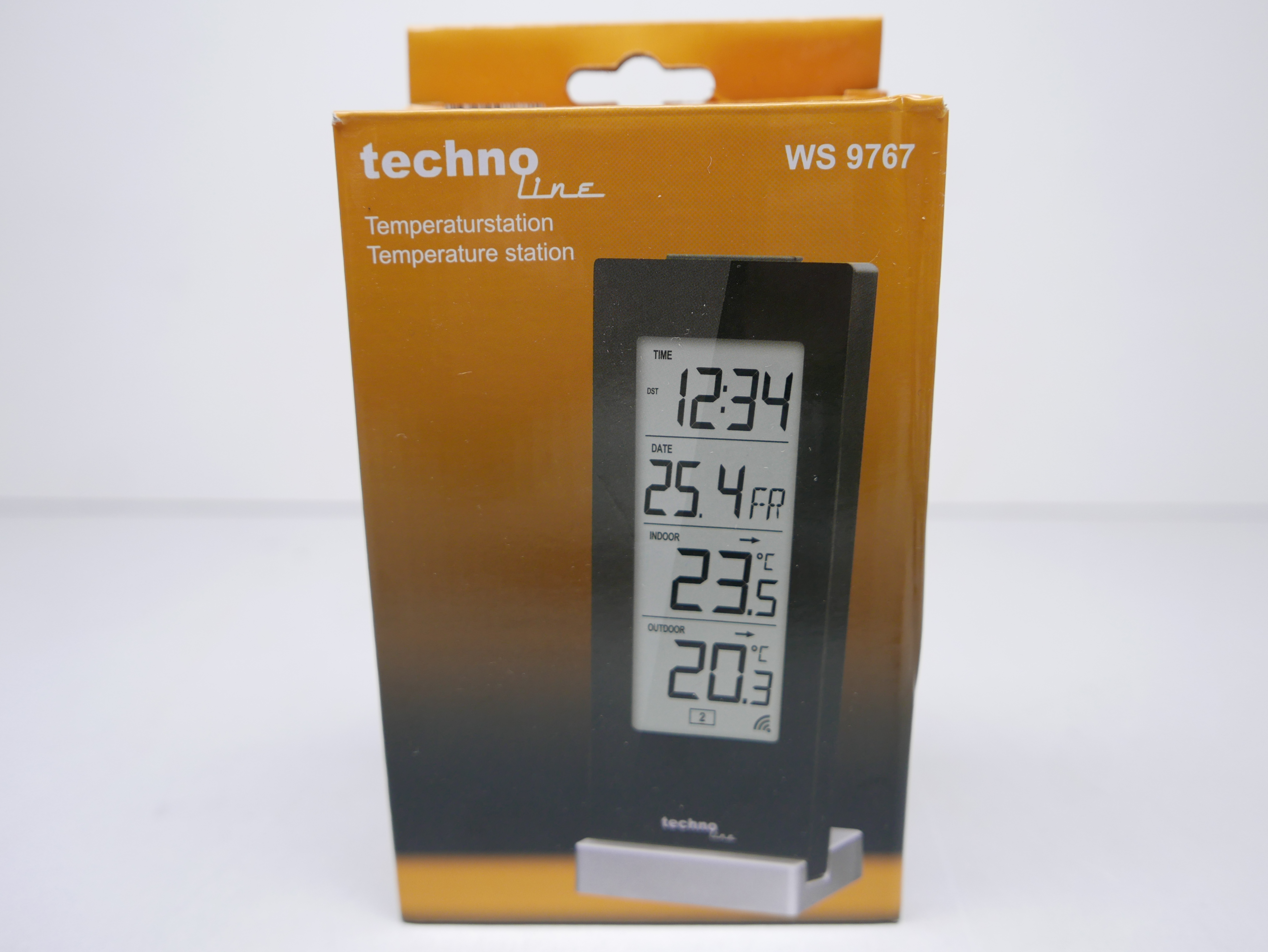 Technoline temperatuurstation WS 9767 (Adviesprijs € 59,-)