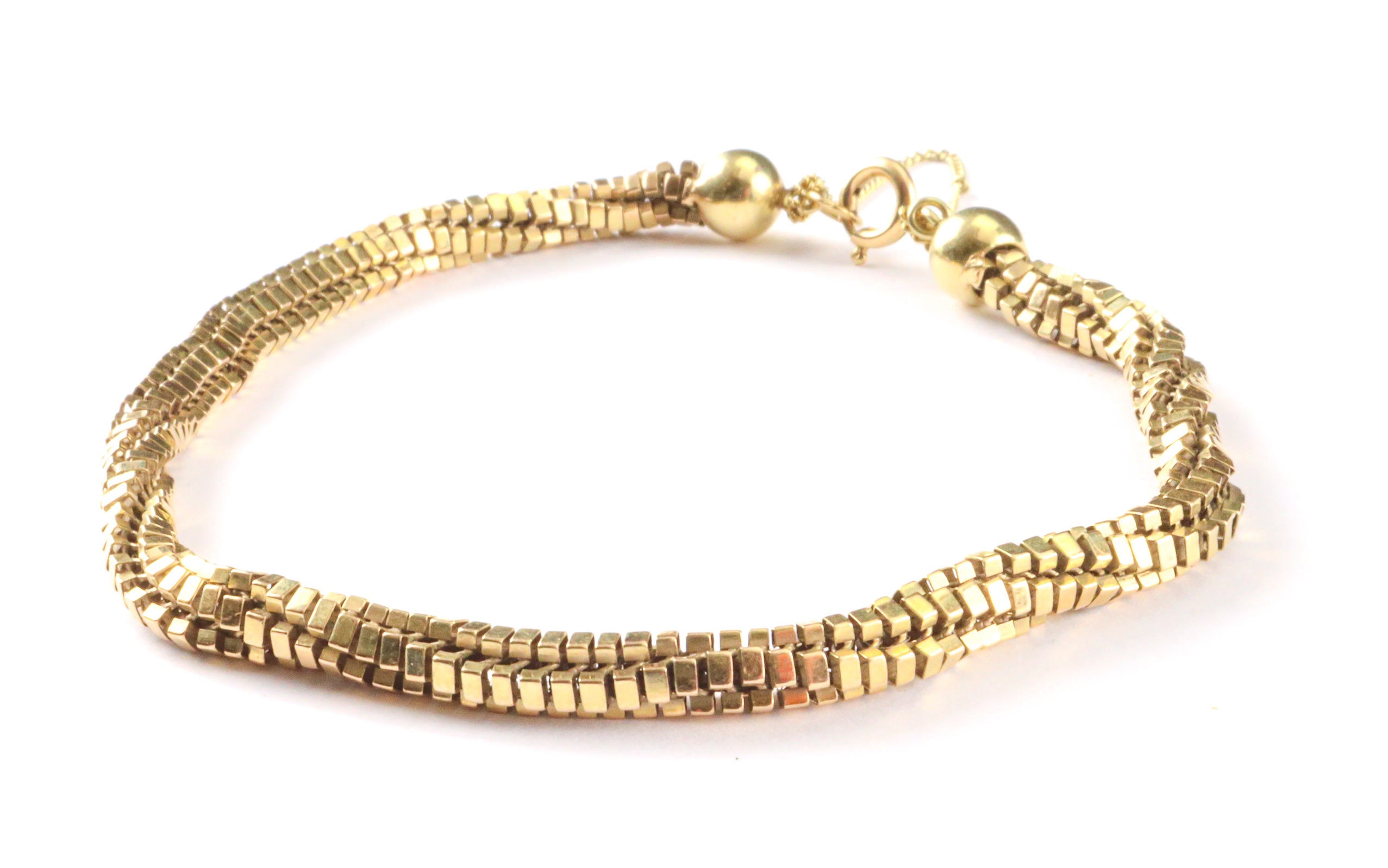 Gouden armband (€ 1.475,-)