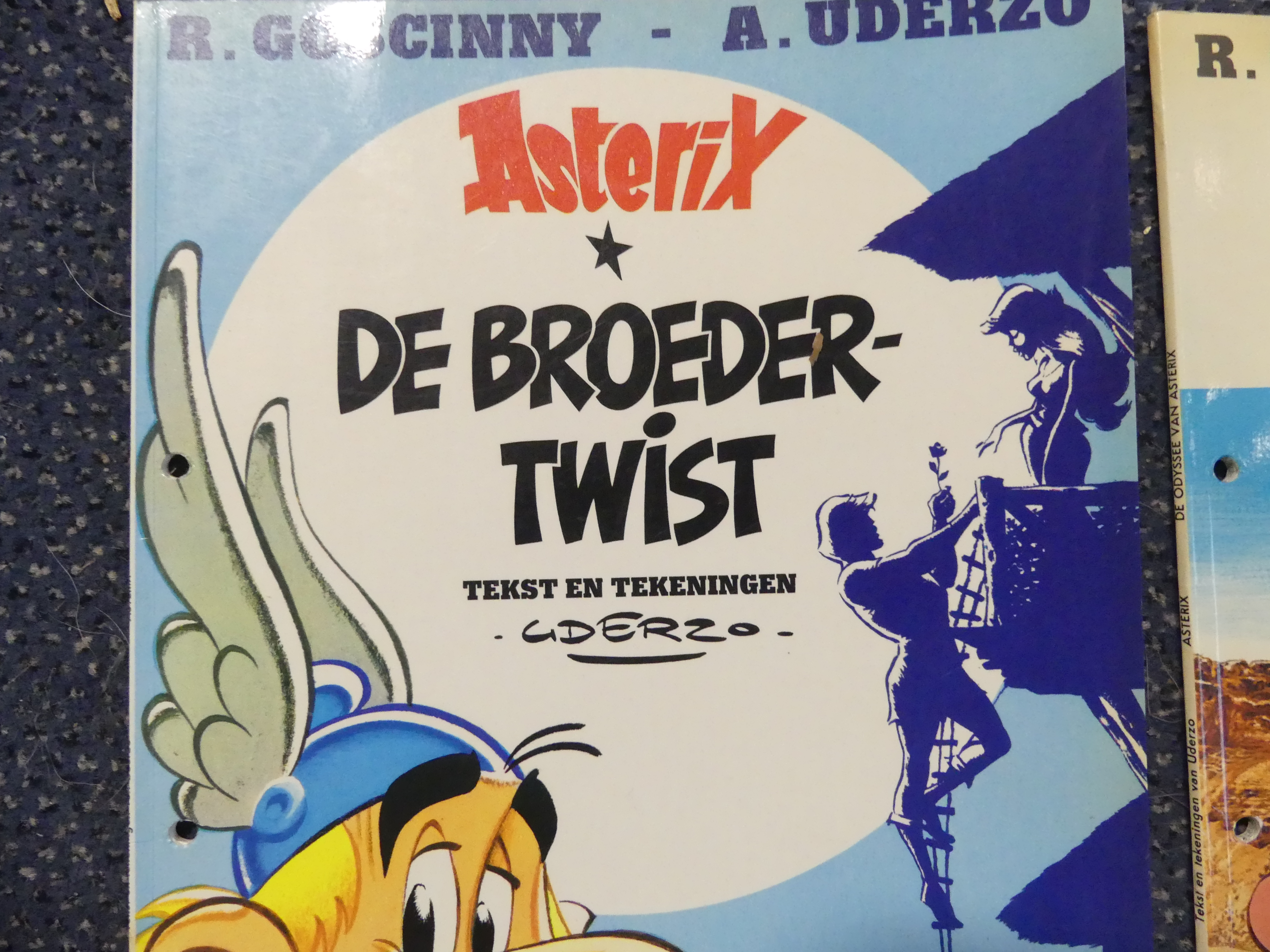 4 Stripalbums Asterix, Goscinny, 1980