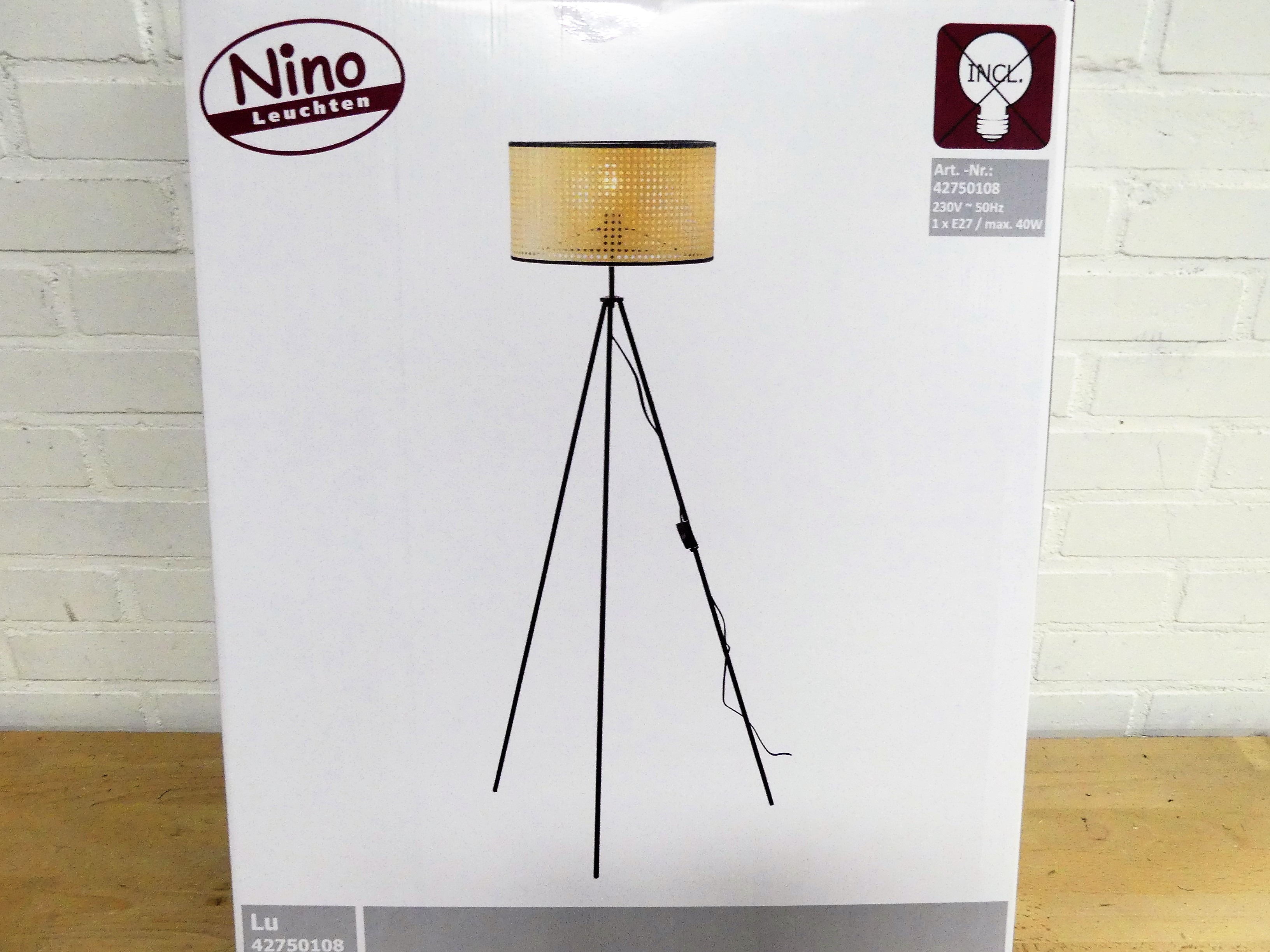 Nino vloerlamp Lu 153 cm hoog