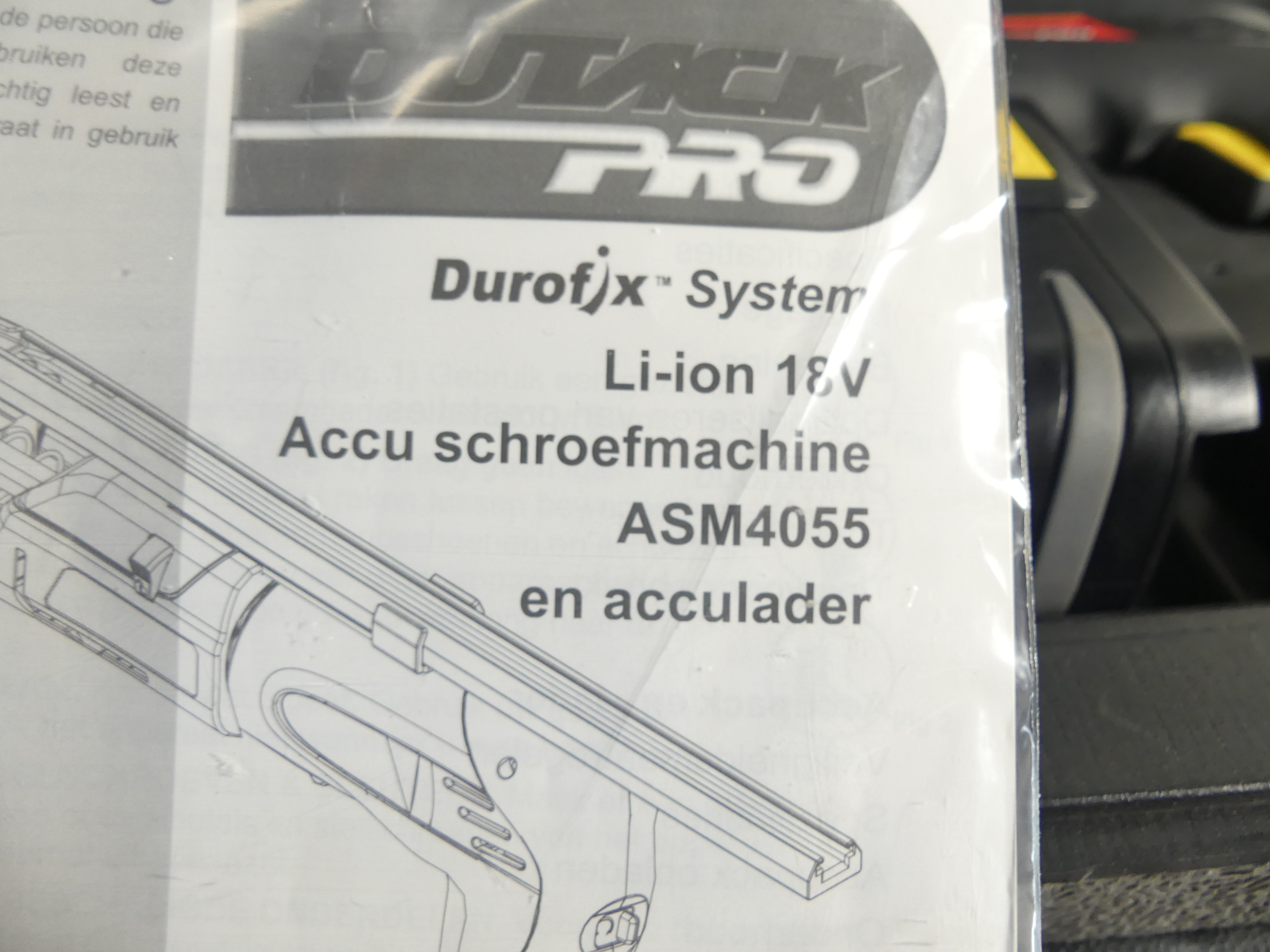 Dutack Pro accu schroefmachine ASM4055