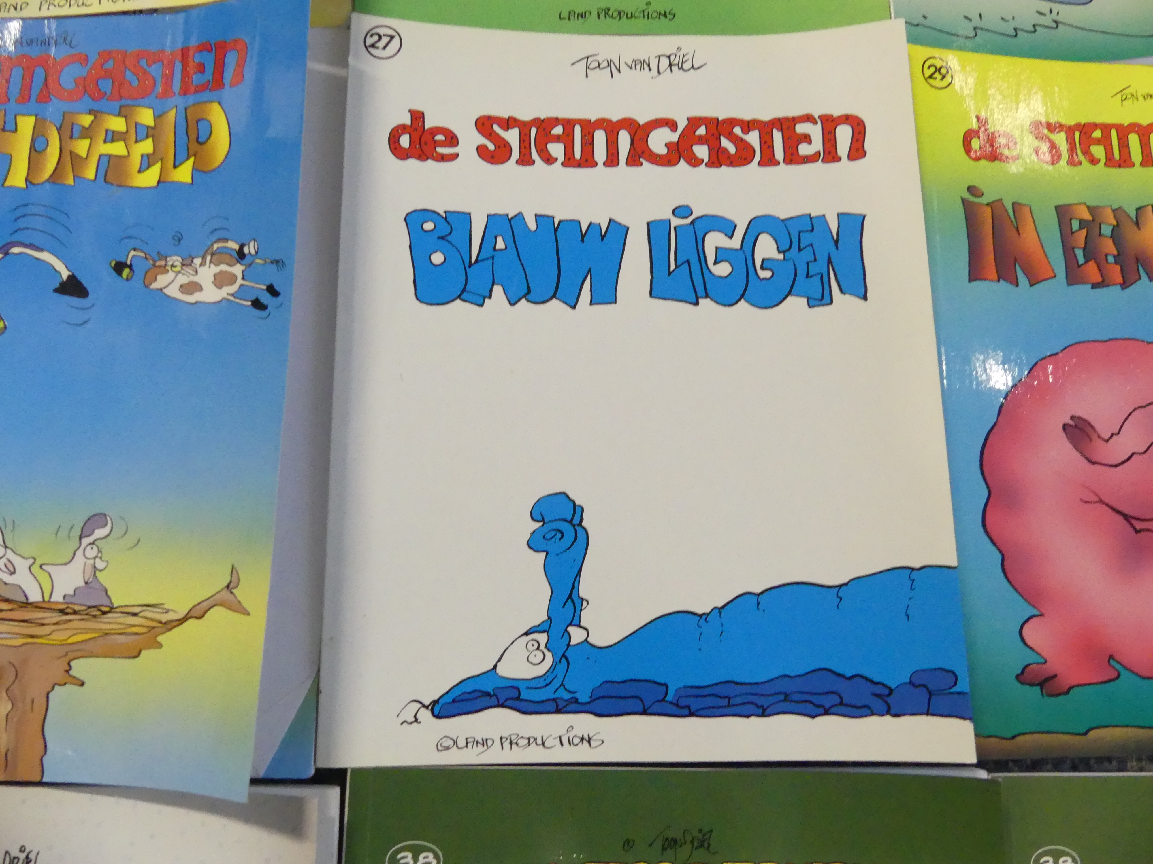 24 Stripalbums Stamgasten, Toon van Driel, vanaf 1980